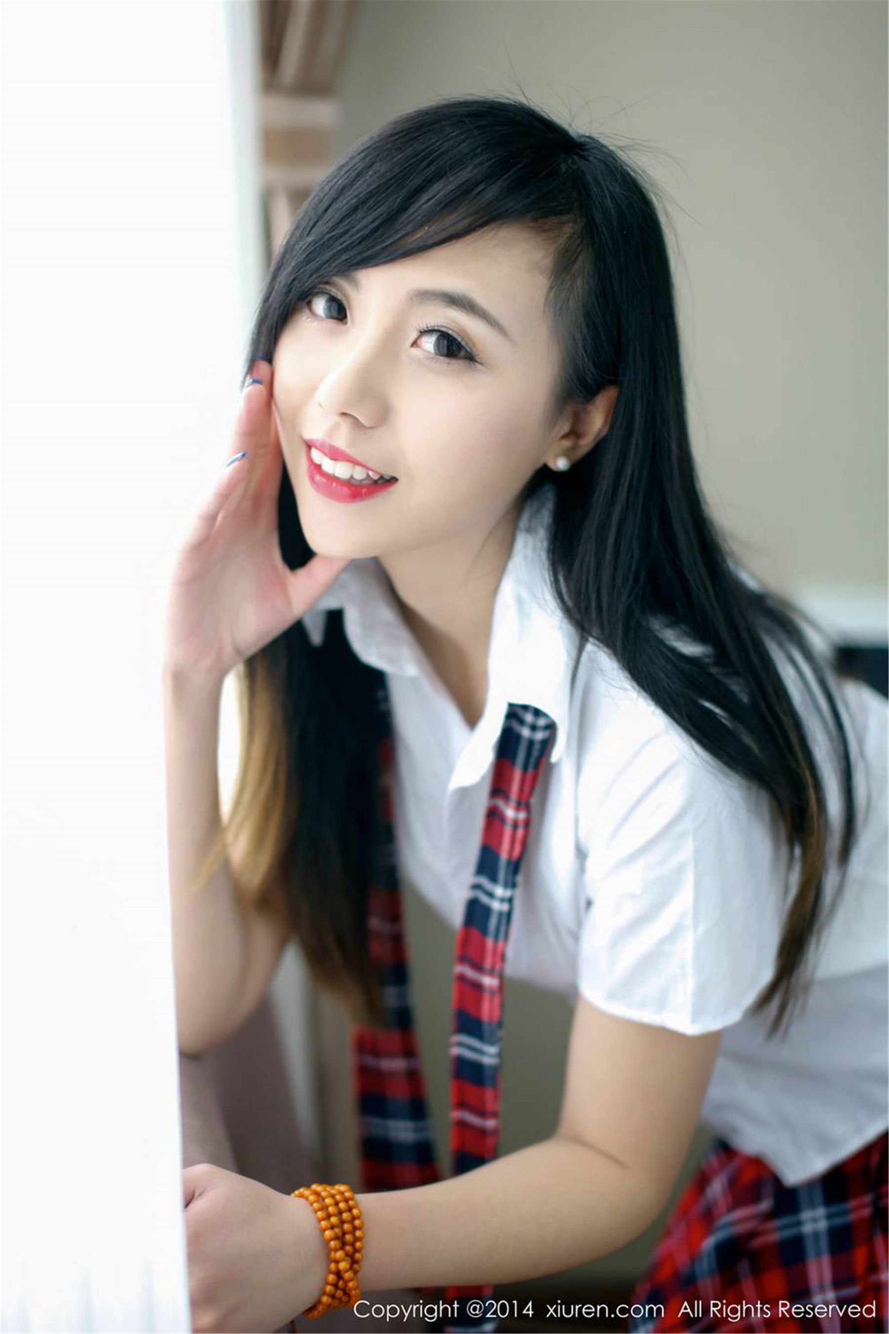 甜美新人模特：谢忱倬 [秀人网XiuRen] No.254