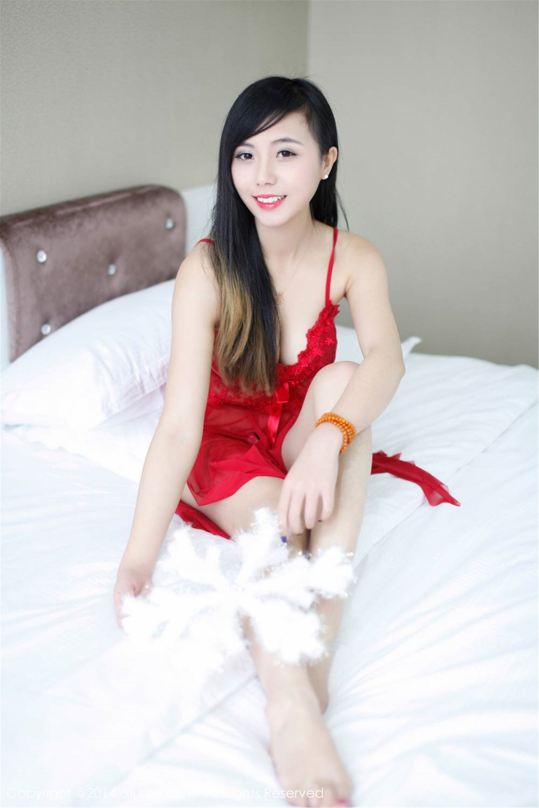 甜美新人模特：谢忱倬 [秀人网XiuRen] No.254