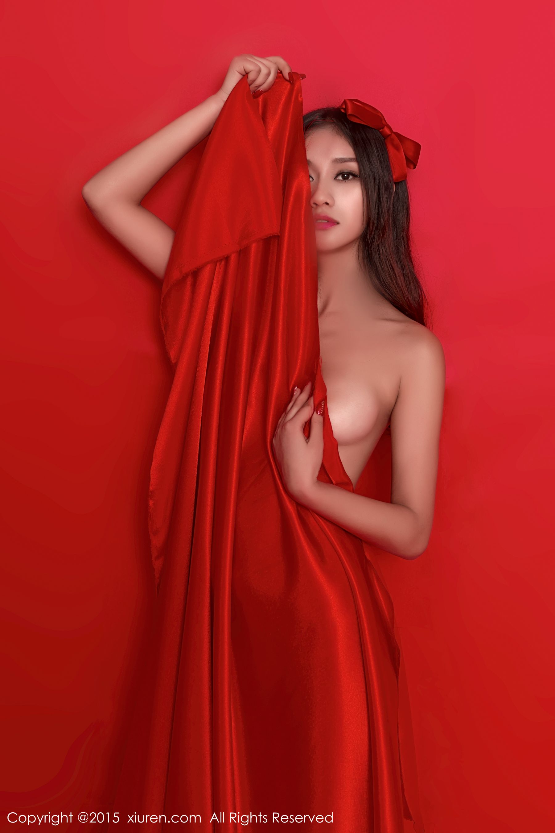 史雨姐姐《红色背景主题》 [秀人网XiuRen] No.282