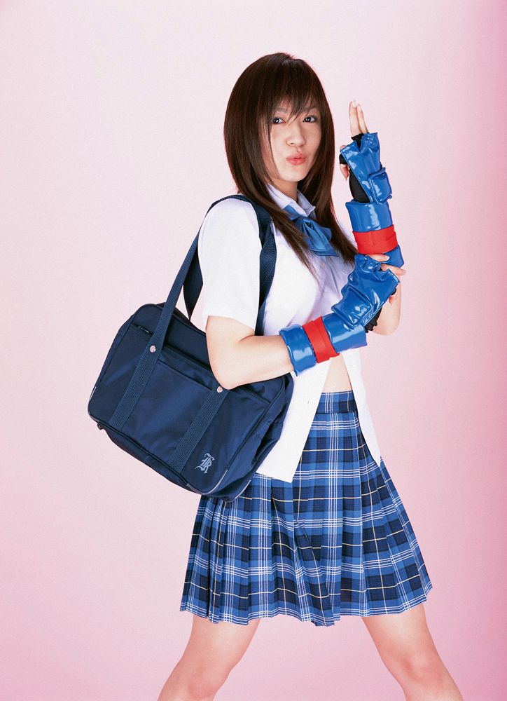 松山麻美/松山まみ《戦え女子高生 たちあがれ男たち》 [YS Web] Vol.154