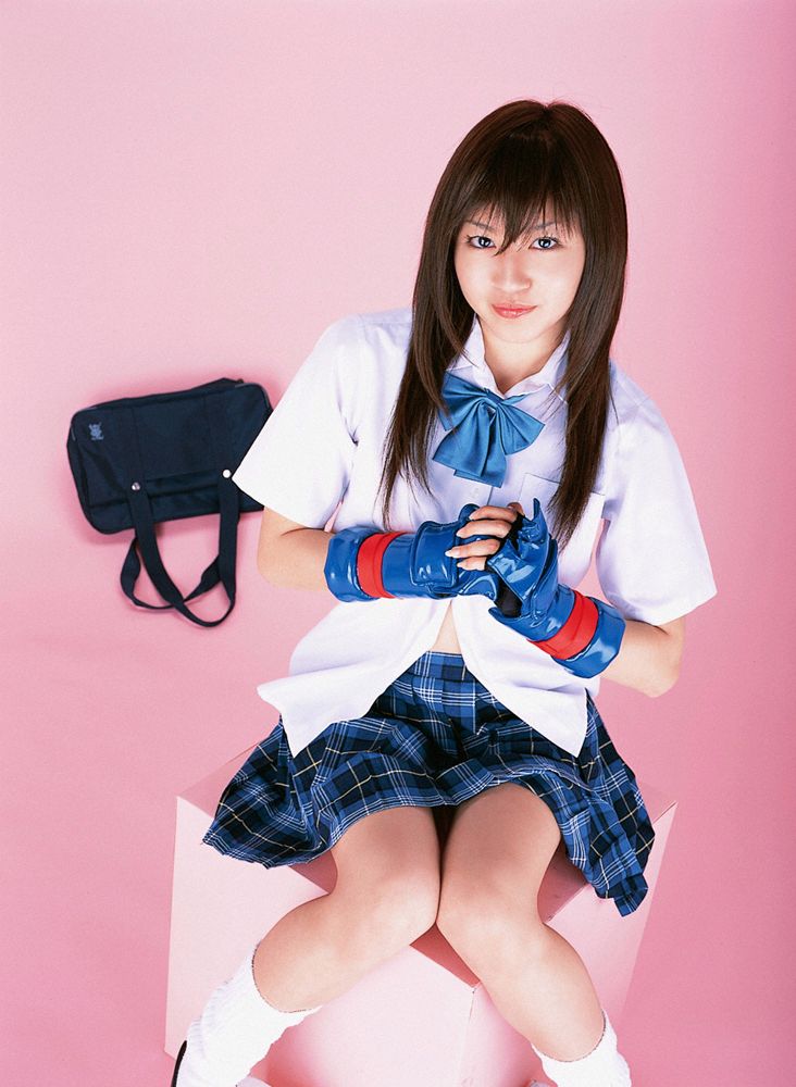 松山麻美/松山まみ《戦え女子高生 たちあがれ男たち》 [YS Web] Vol.154