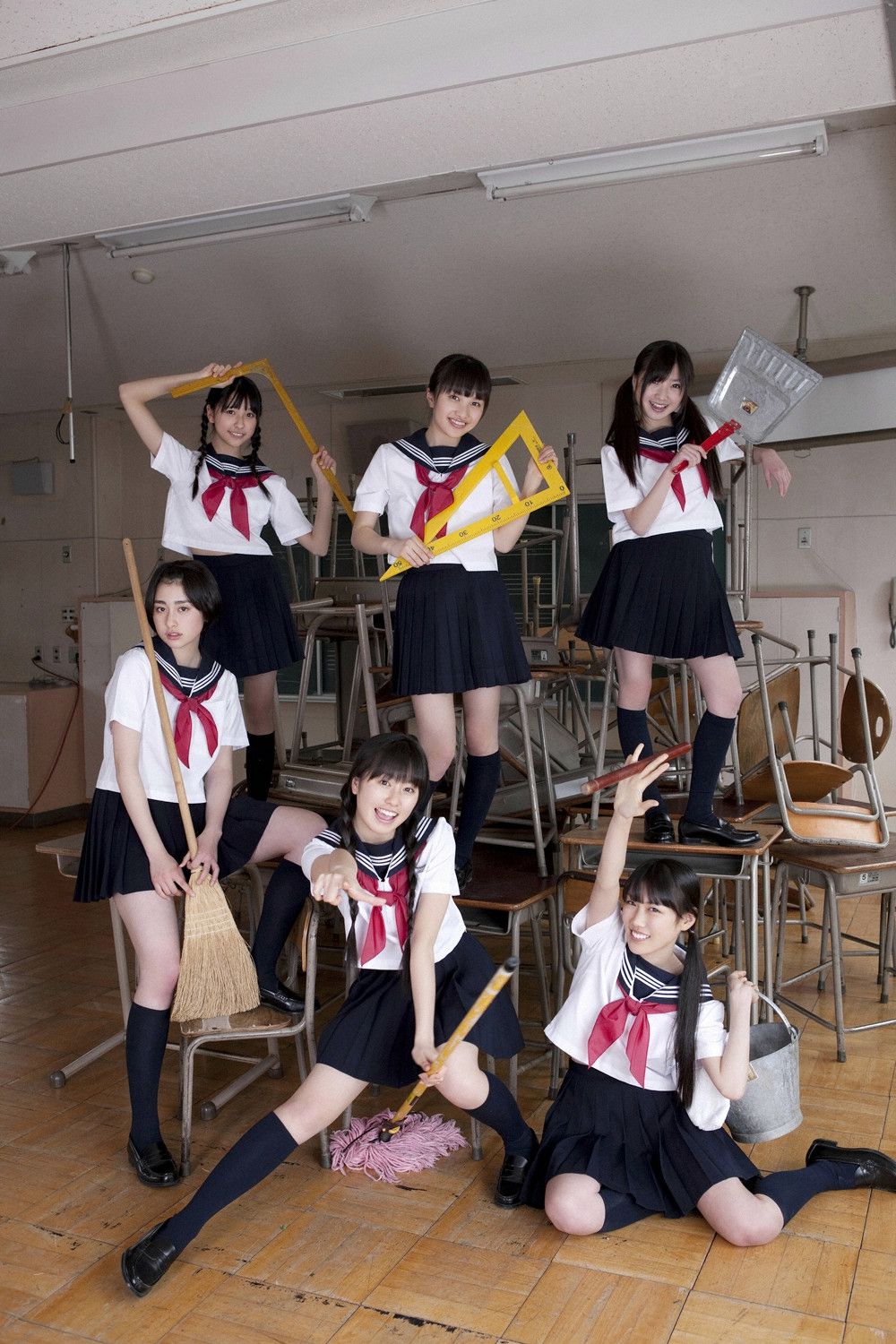 Momoiro Clover 桃色幸运草Z ももいろクローバーZ《PEACH×6》 [YS Web] Vol.402