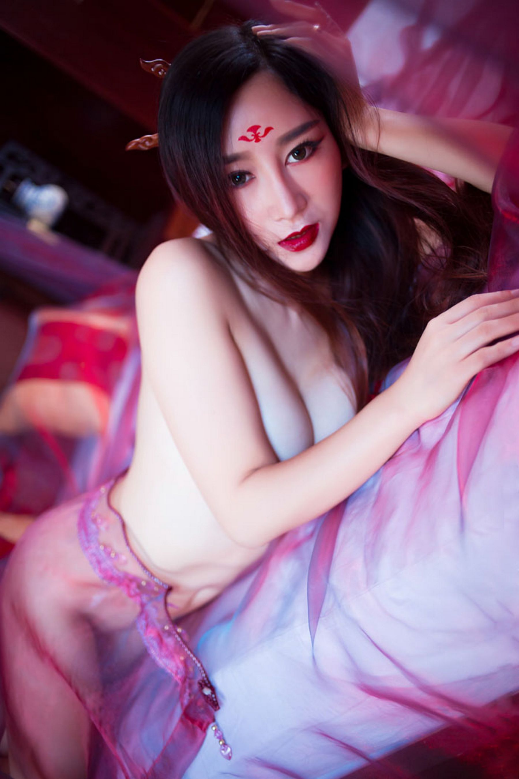 邹晶晶《花千骨 ? 魔化》COS [秀人网XiuRen] No.382