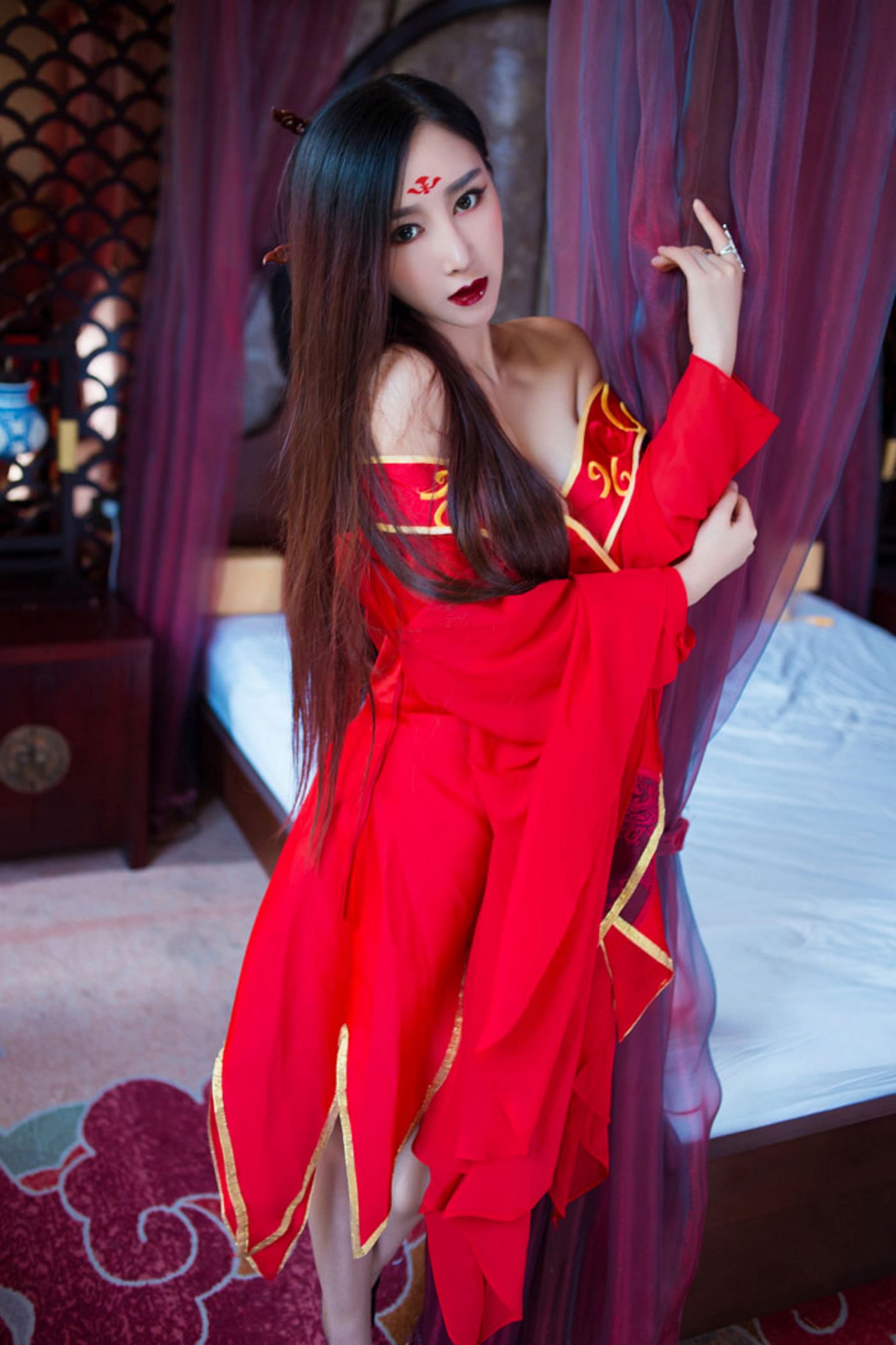 邹晶晶《花千骨 ? 魔化》COS [秀人网XiuRen] No.382