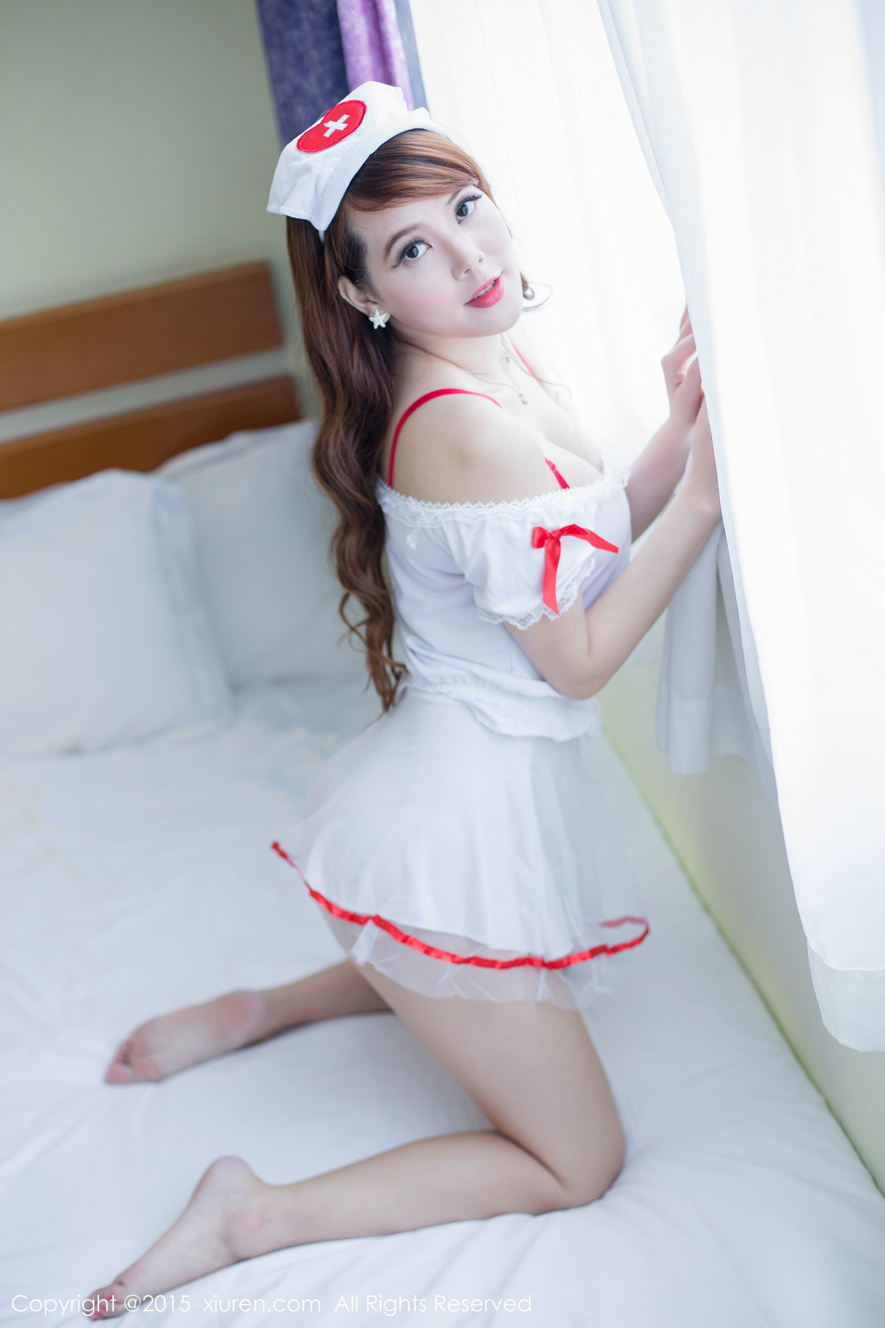 妮婉Belinda《熟女风制服COS诱惑》 [秀人网XiuRen] No.385