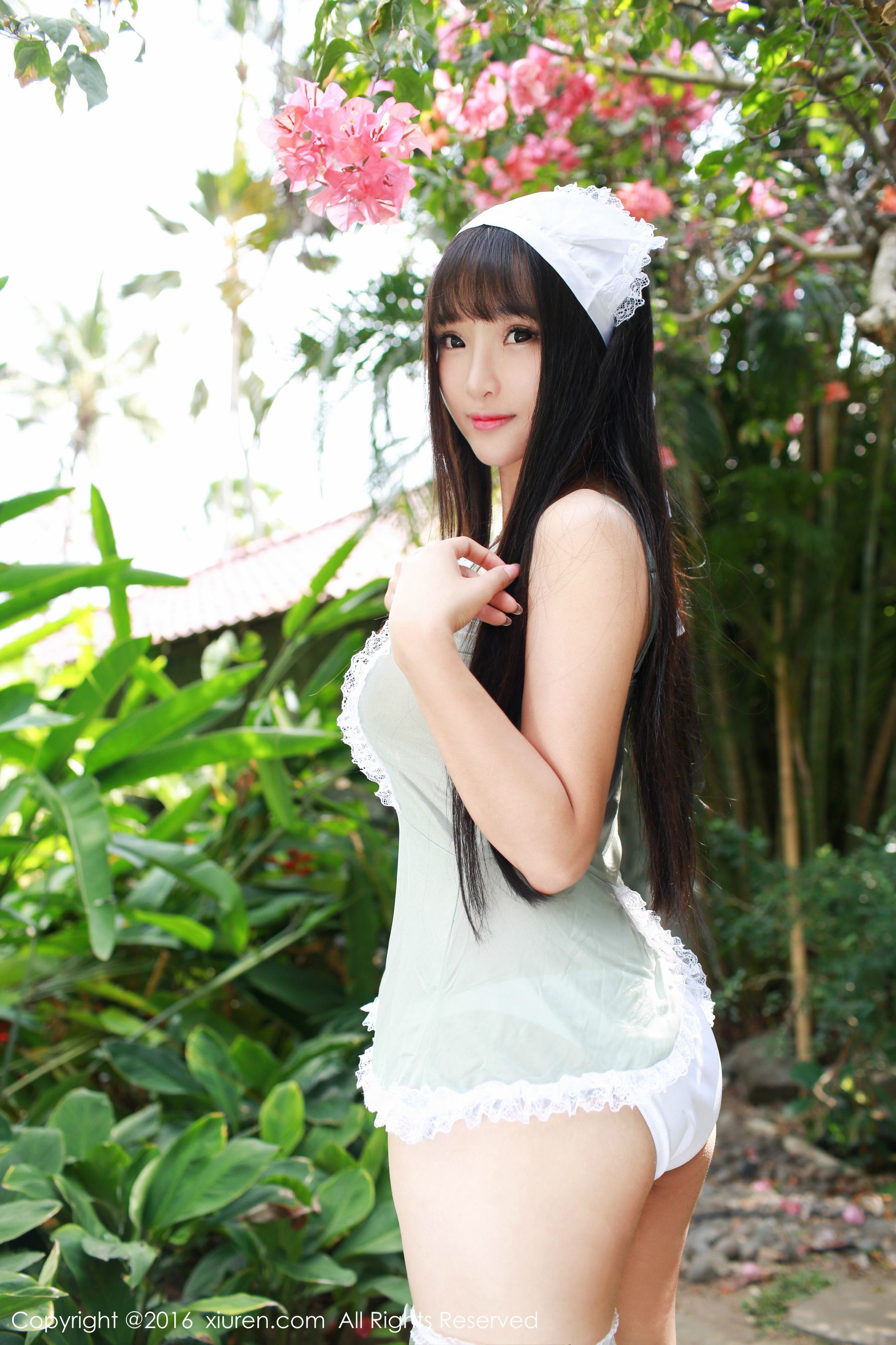 夏瑶baby《清新女仆装+可爱内衣》 [秀人网XiuRen] No.463