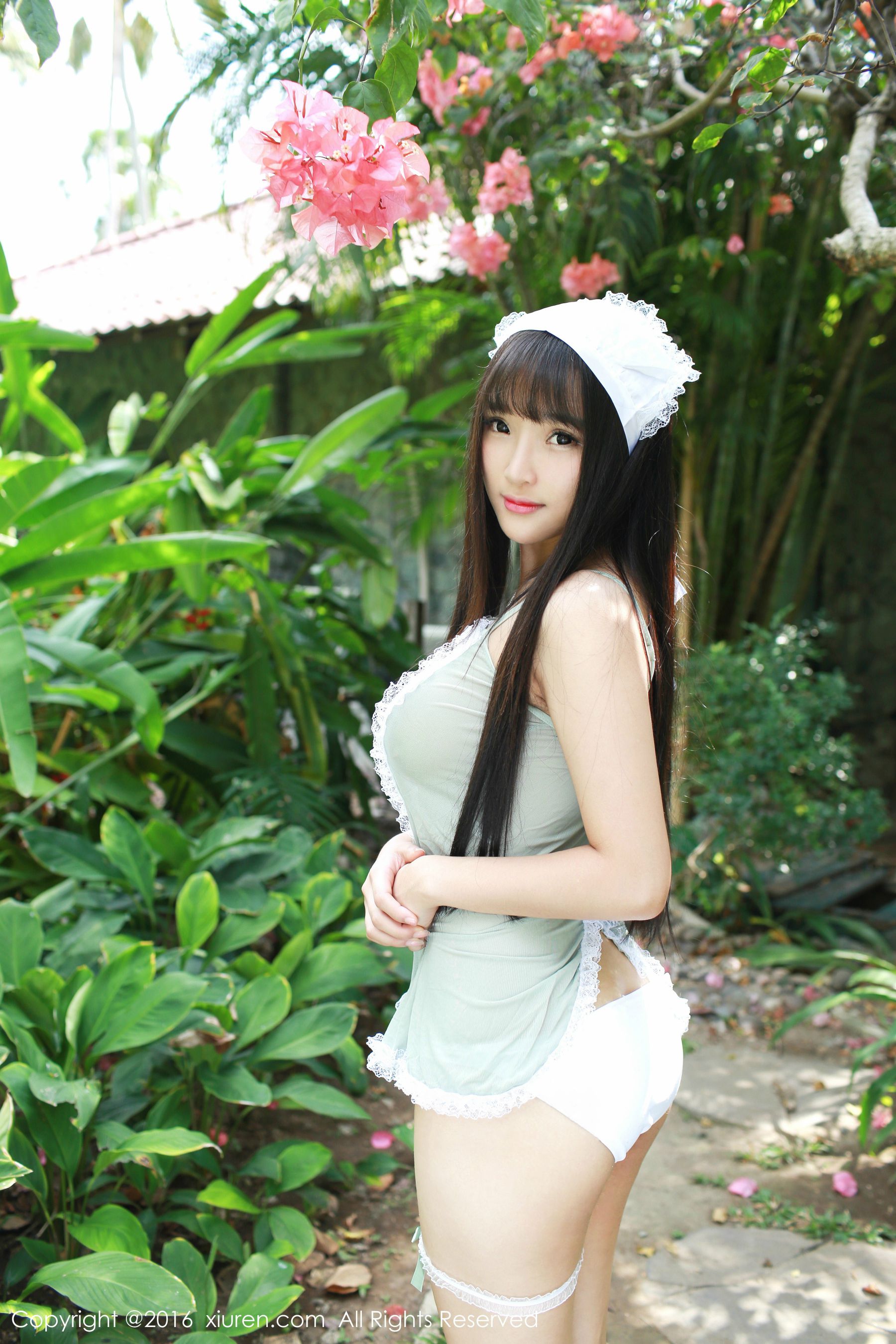 夏瑶baby《清新女仆装+可爱内衣》 [秀人网XiuRen] No.463