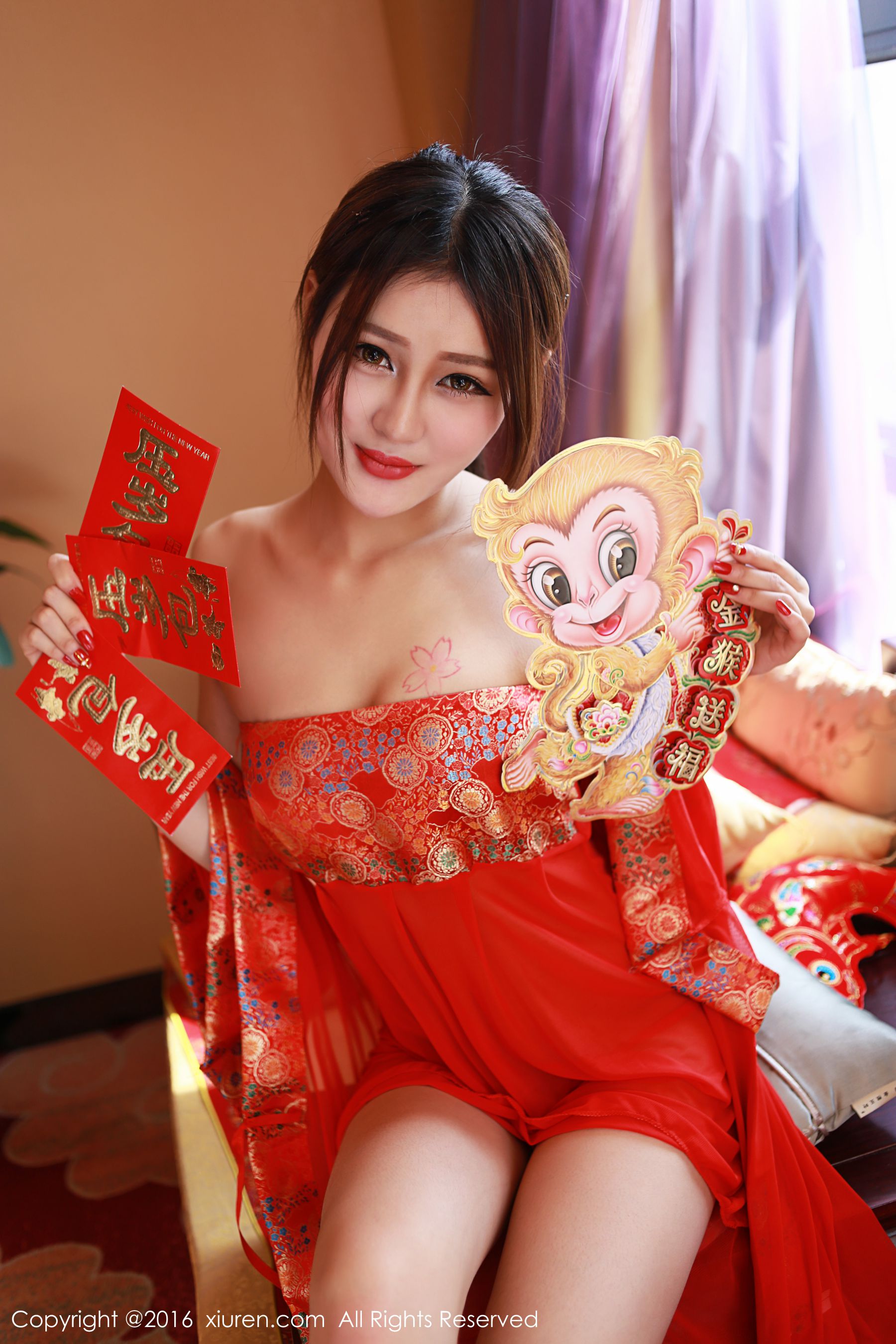 王乔恩Abby《2016新春福利》 [秀人网XiuRen] No.476