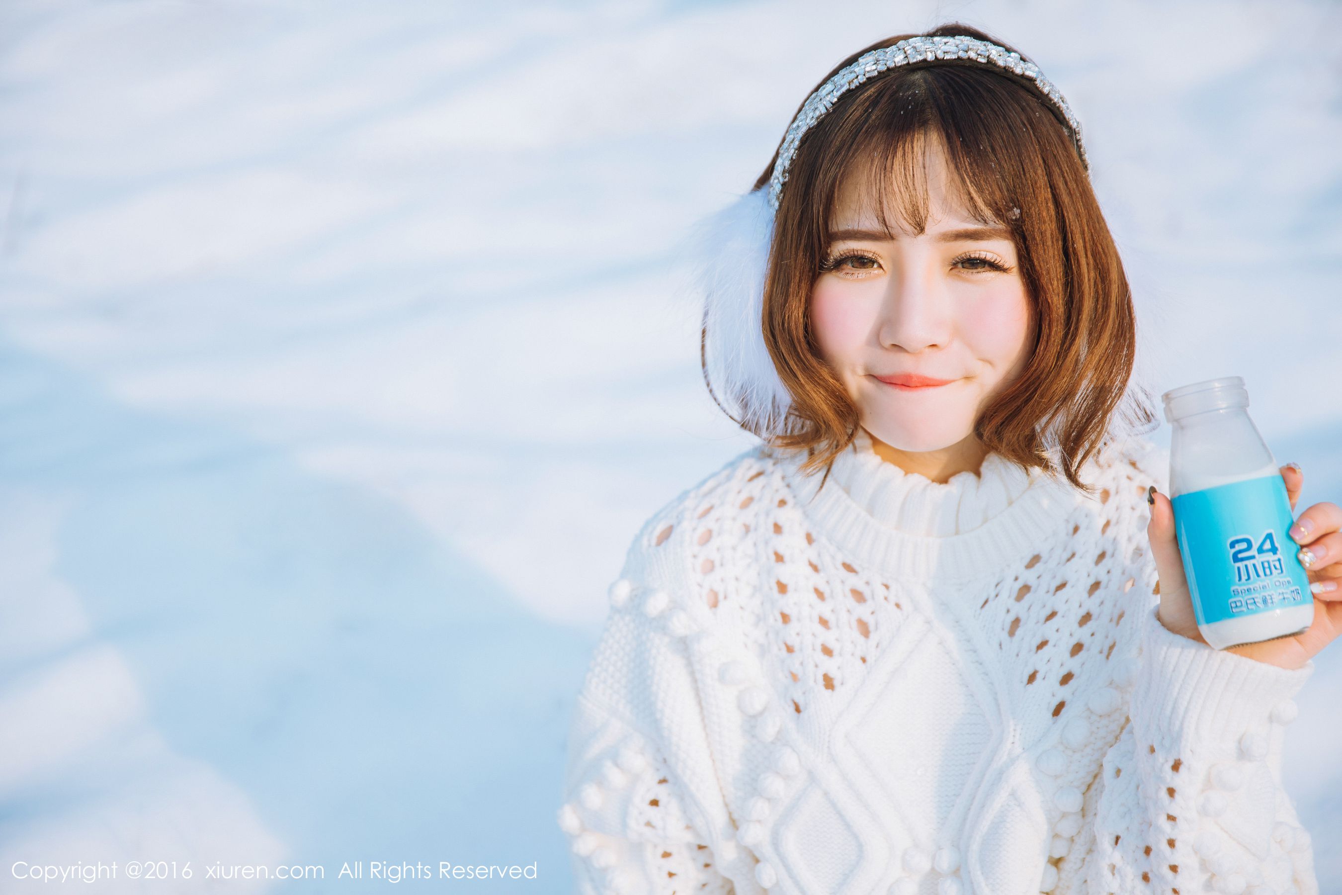 徐cake《新春雪景套图》 [秀人网XiuRen] No.484