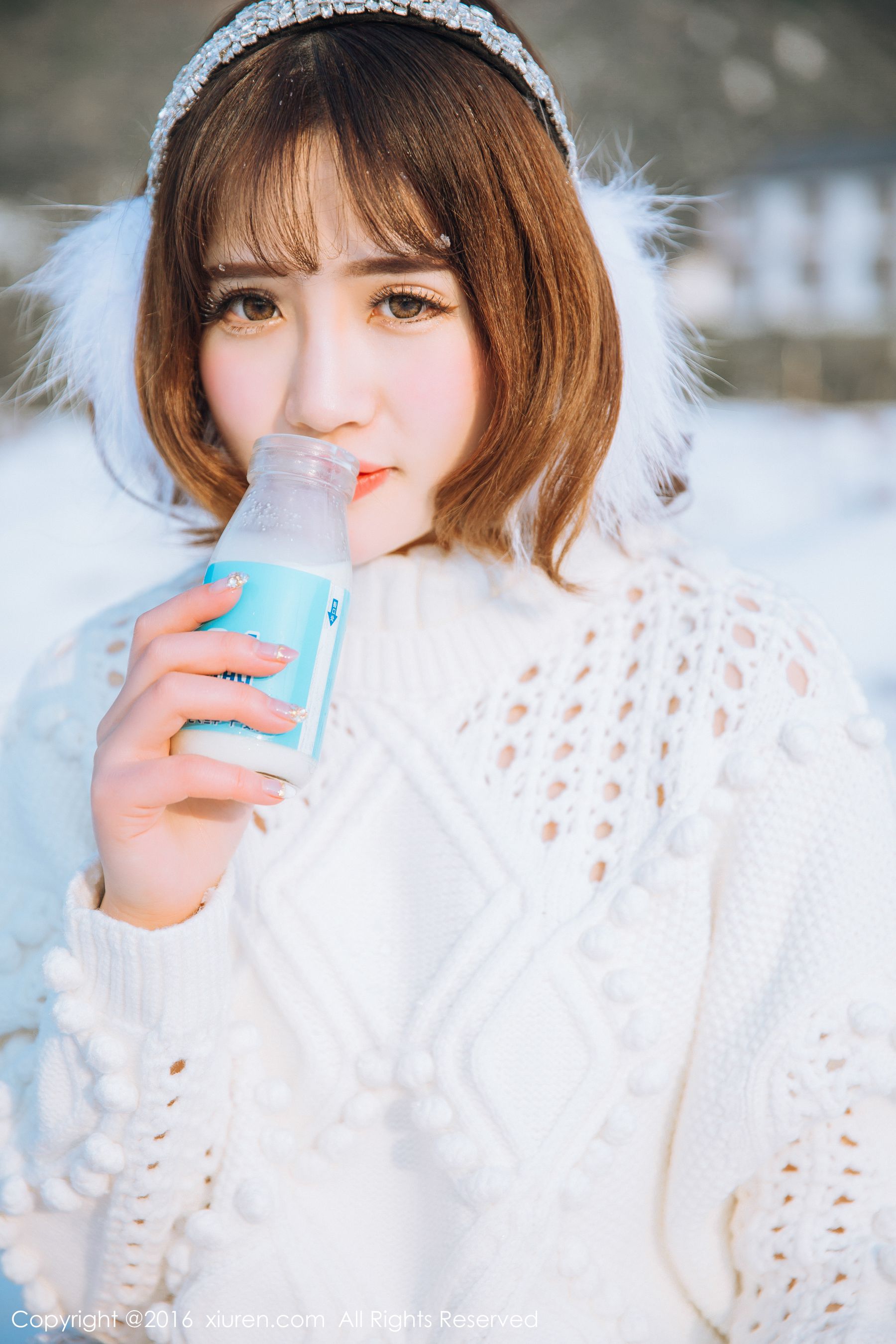 徐cake《新春雪景套图》 [秀人网XiuRen] No.484
