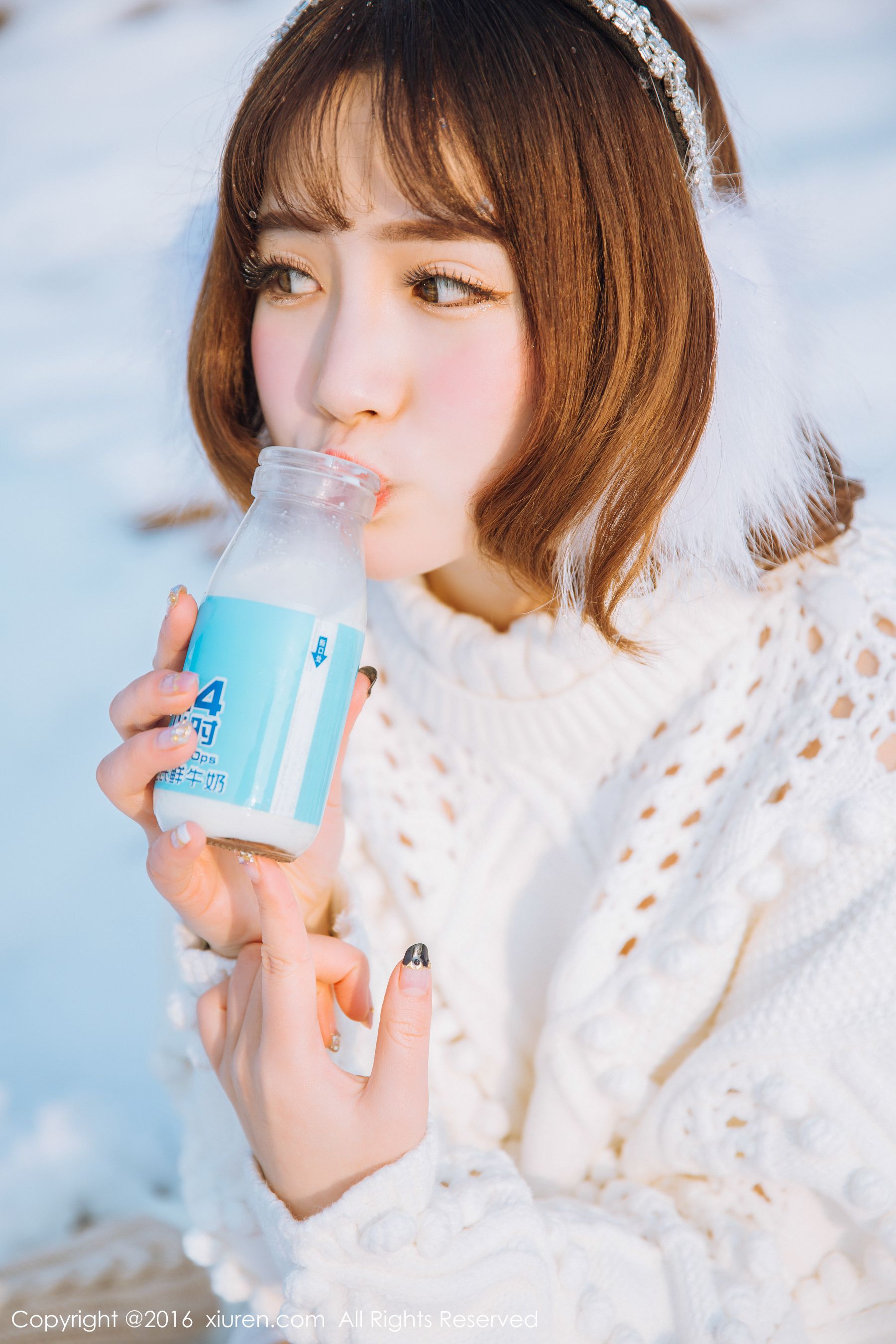 徐cake《新春雪景套图》 [秀人网XiuRen] No.484