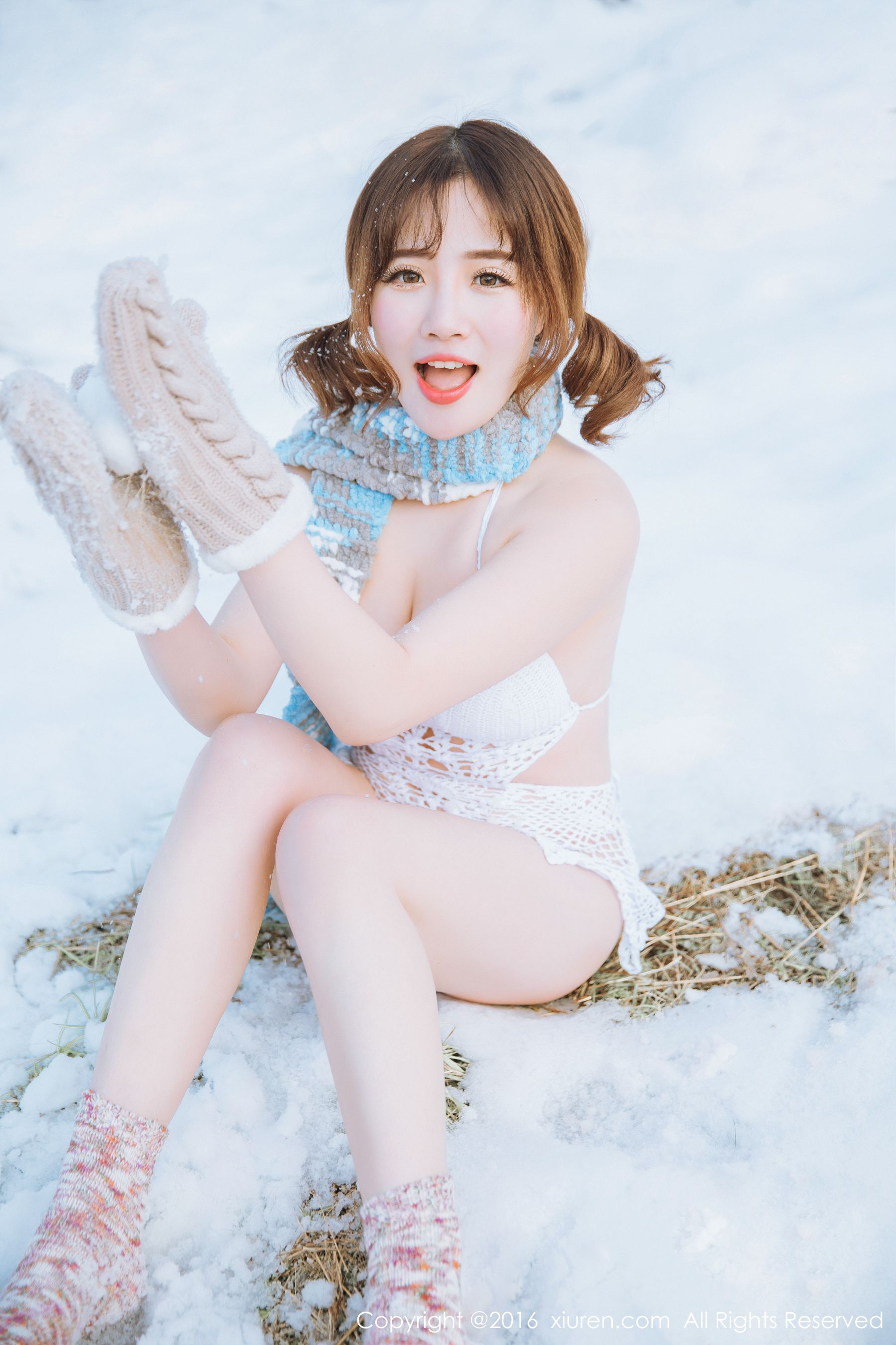 徐cake《新春雪景套图》 [秀人网XiuRen] No.484