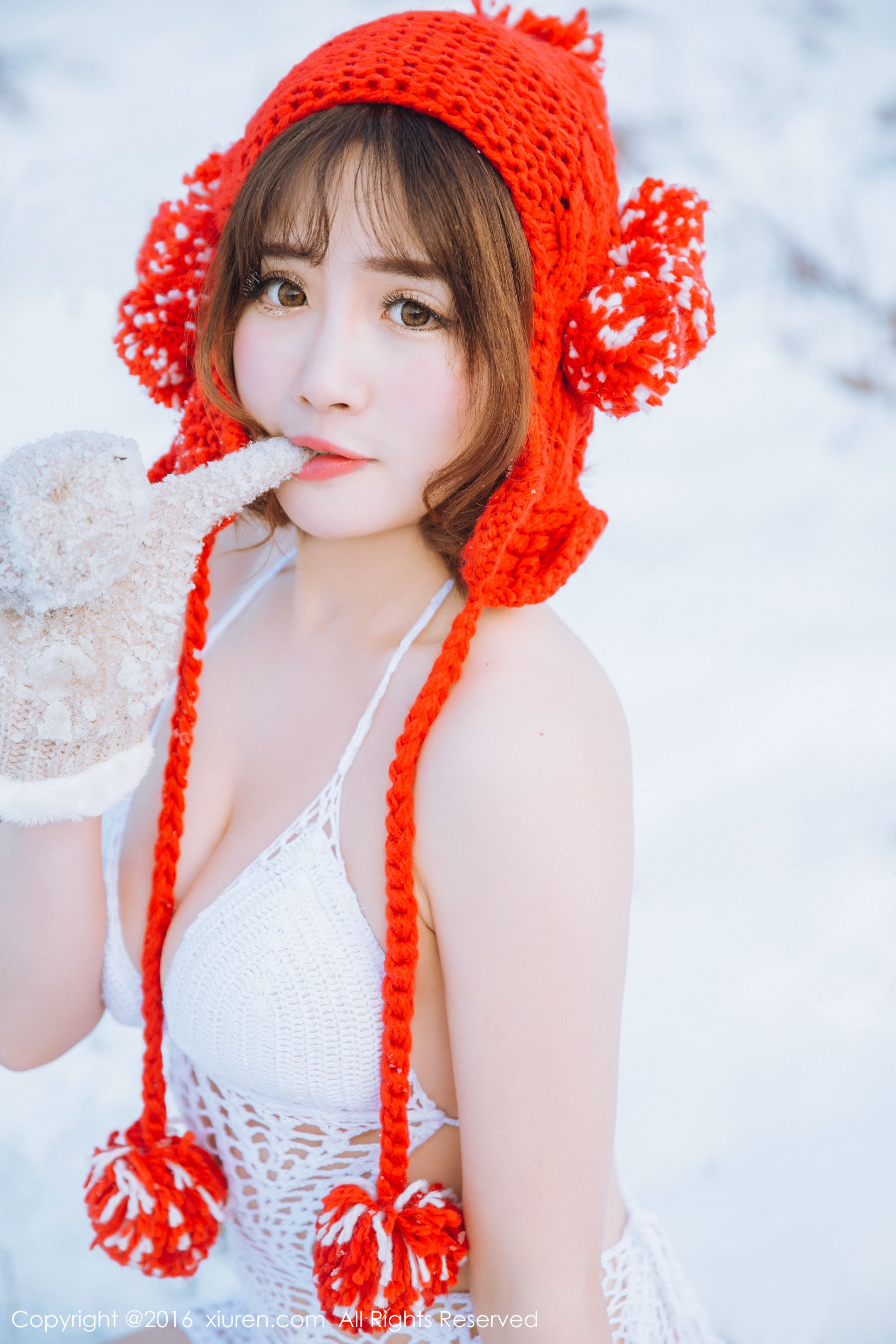 徐cake《新春雪景套图》 [秀人网XiuRen] No.484