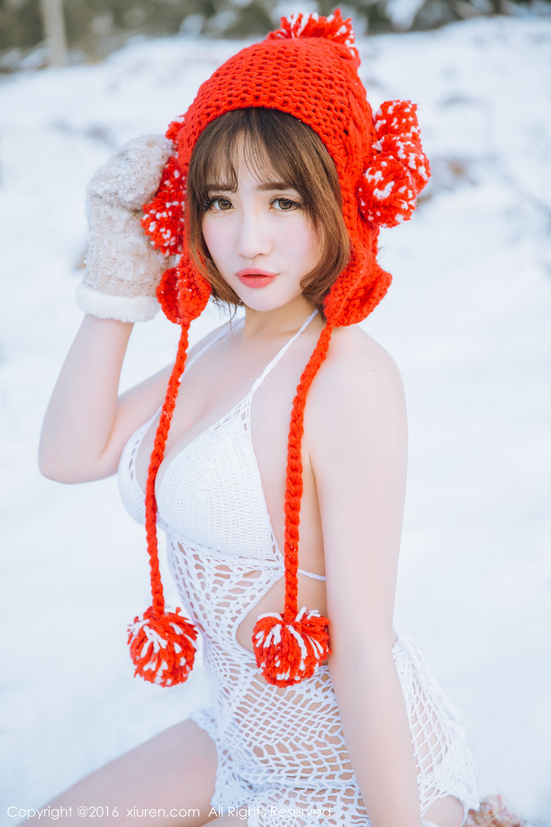 徐cake《新春雪景套图》 [秀人网XiuRen] No.484