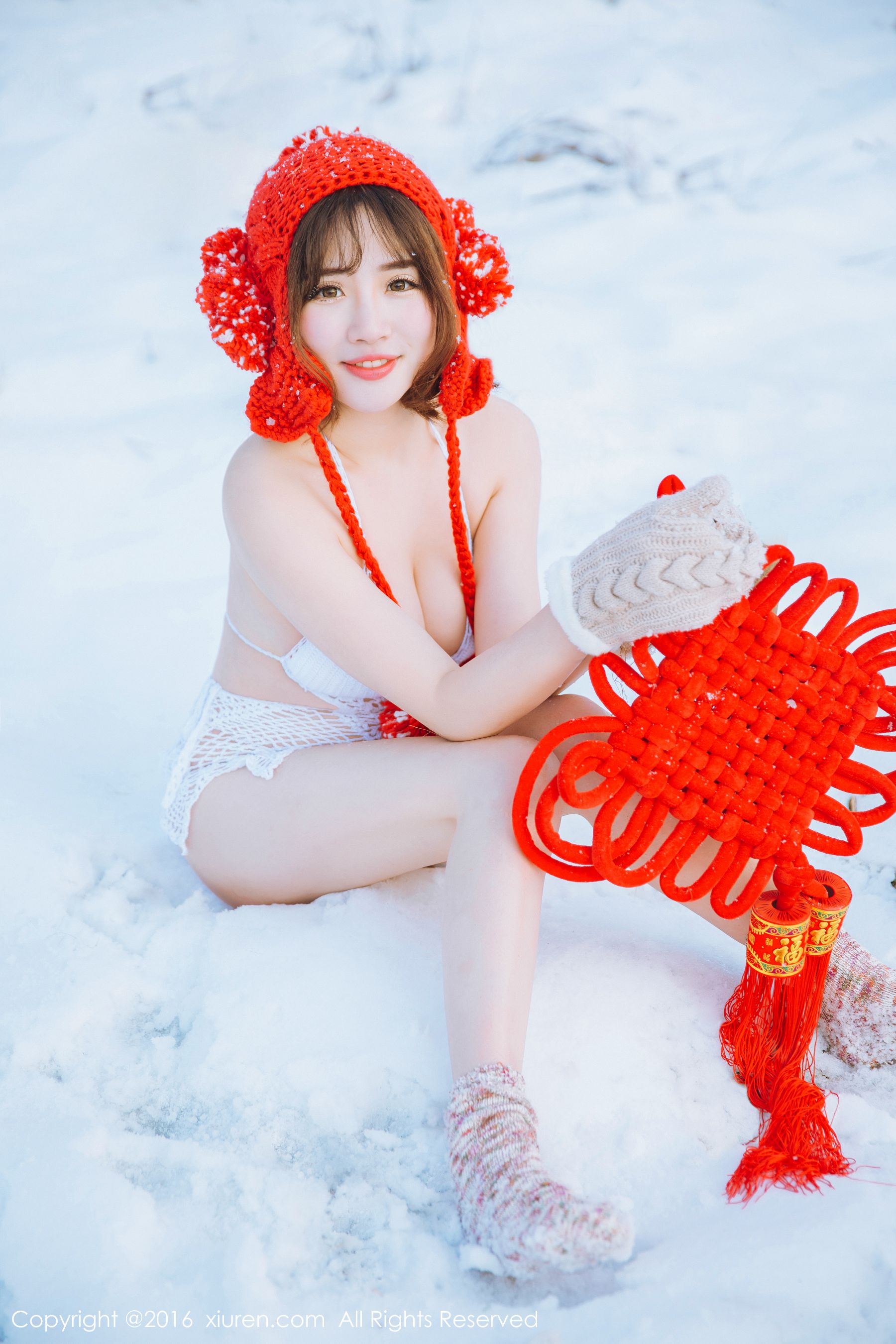 徐cake《新春雪景套图》 [秀人网XiuRen] No.484