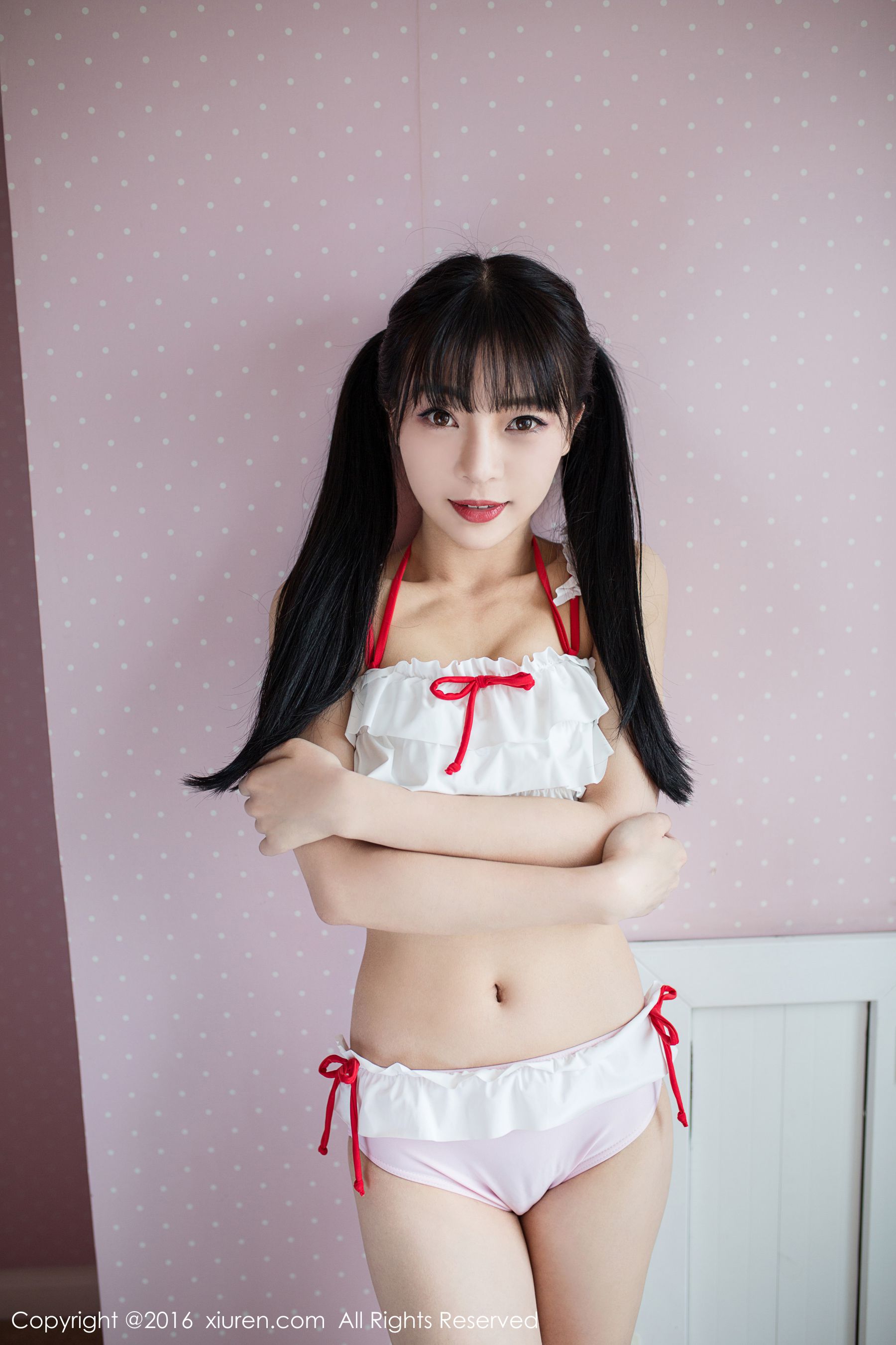Mio莉莉《丝粉色的初恋》 [秀人网XiuRen] No.552