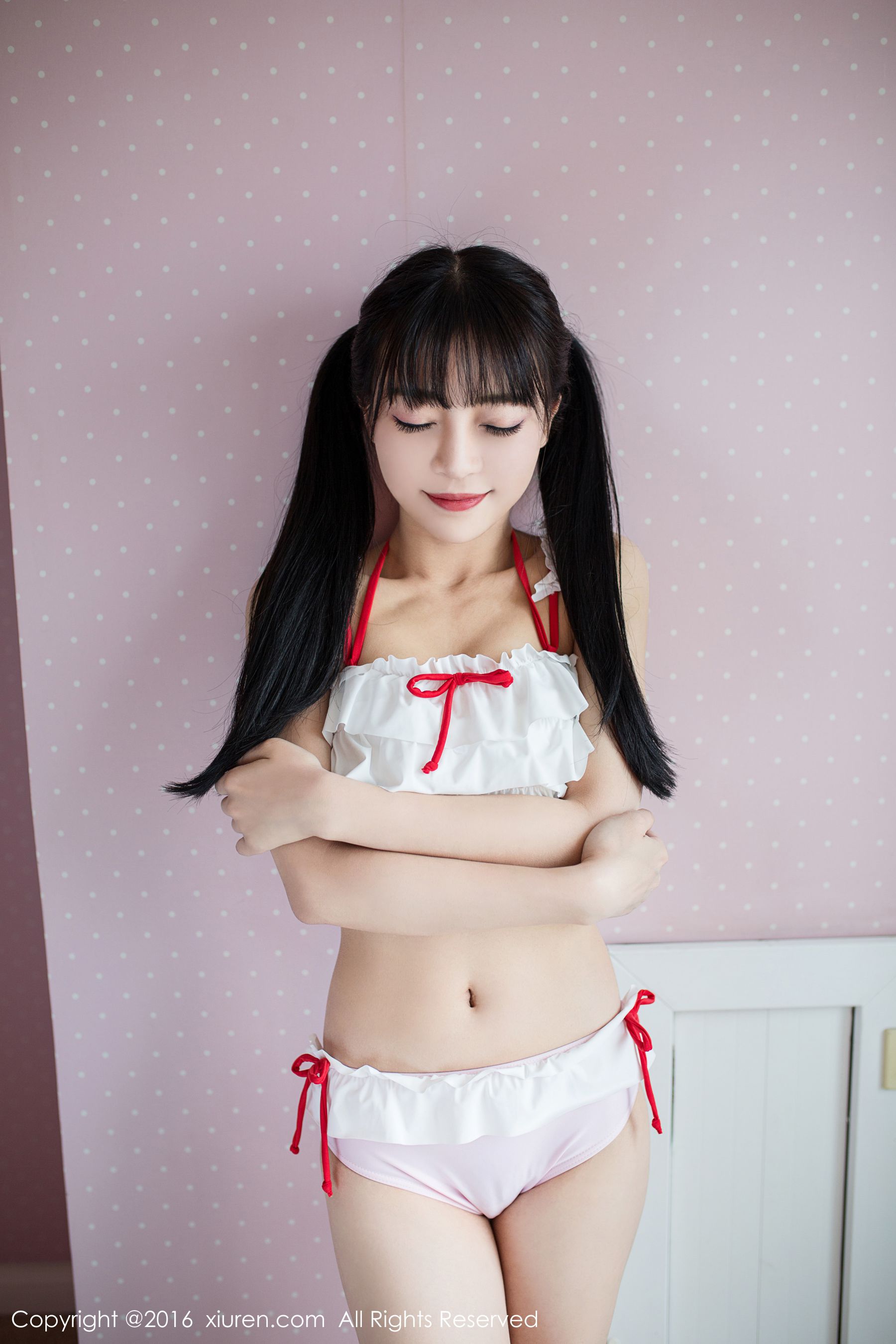 Mio莉莉《丝粉色的初恋》 [秀人网XiuRen] No.552