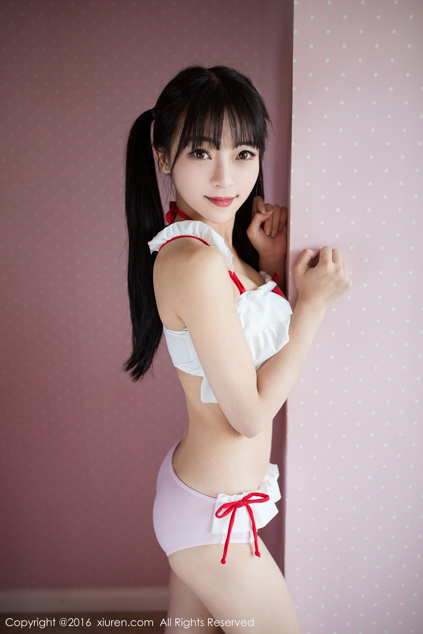 Mio莉莉《丝粉色的初恋》 [秀人网XiuRen] No.552