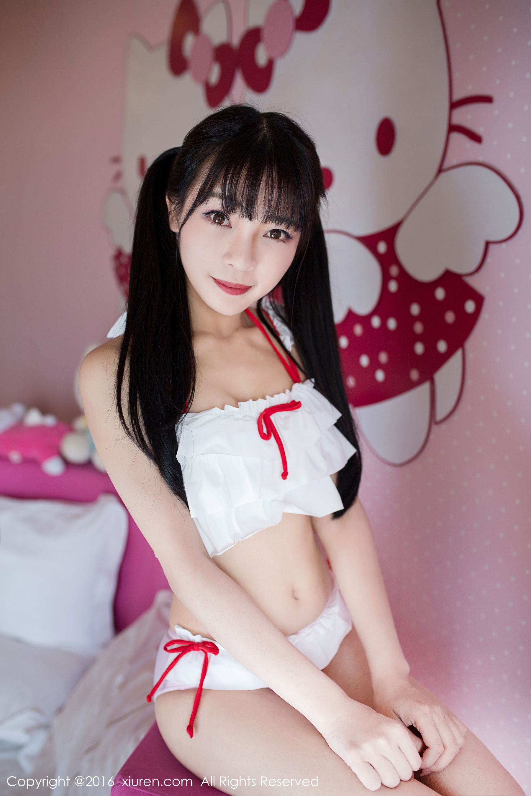 Mio莉莉《丝粉色的初恋》 [秀人网XiuRen] No.552