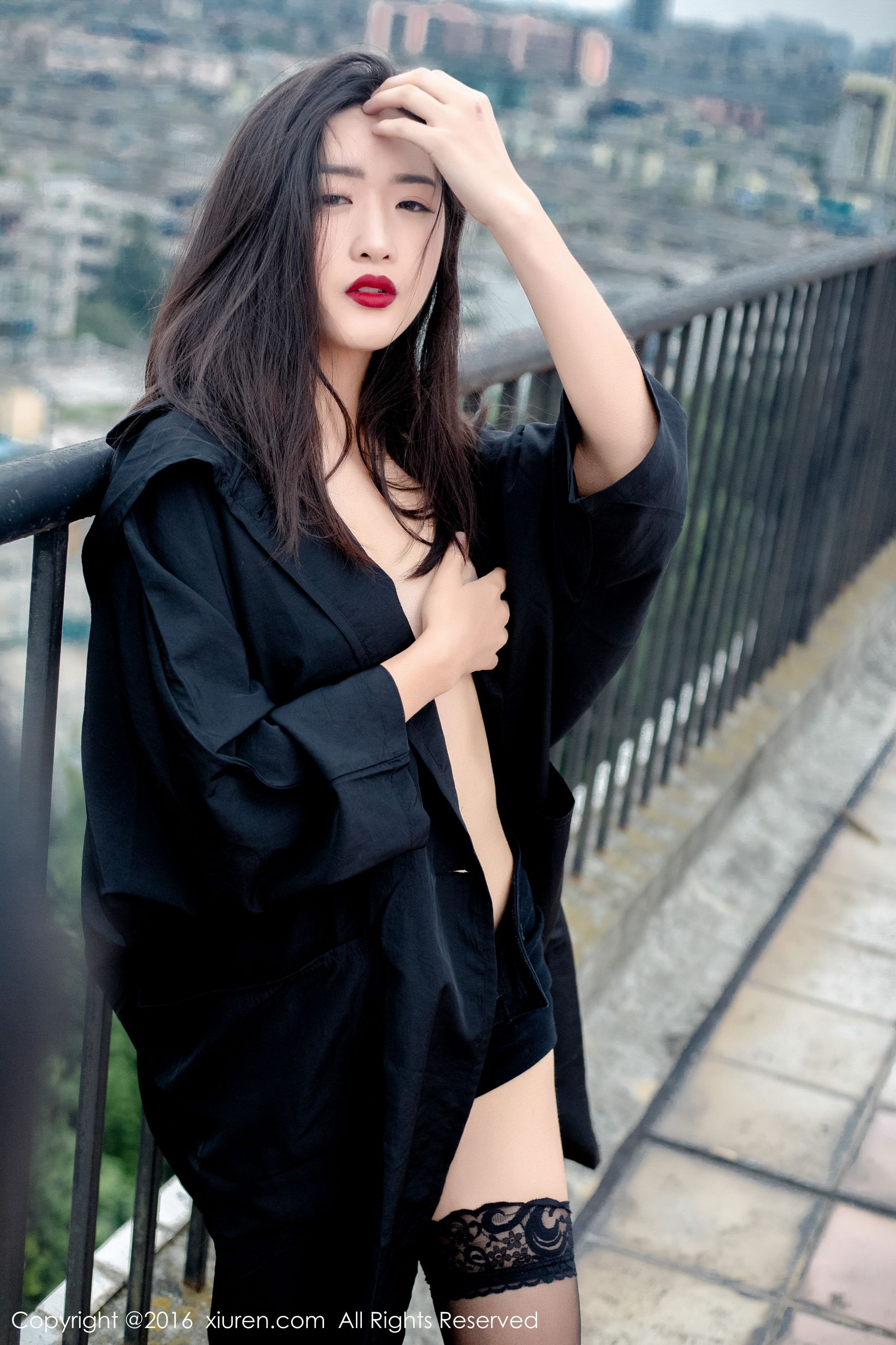 周琰琳LIN《红颜朱唇，宛若青莲出水》 [秀人网XiuRen] No.624