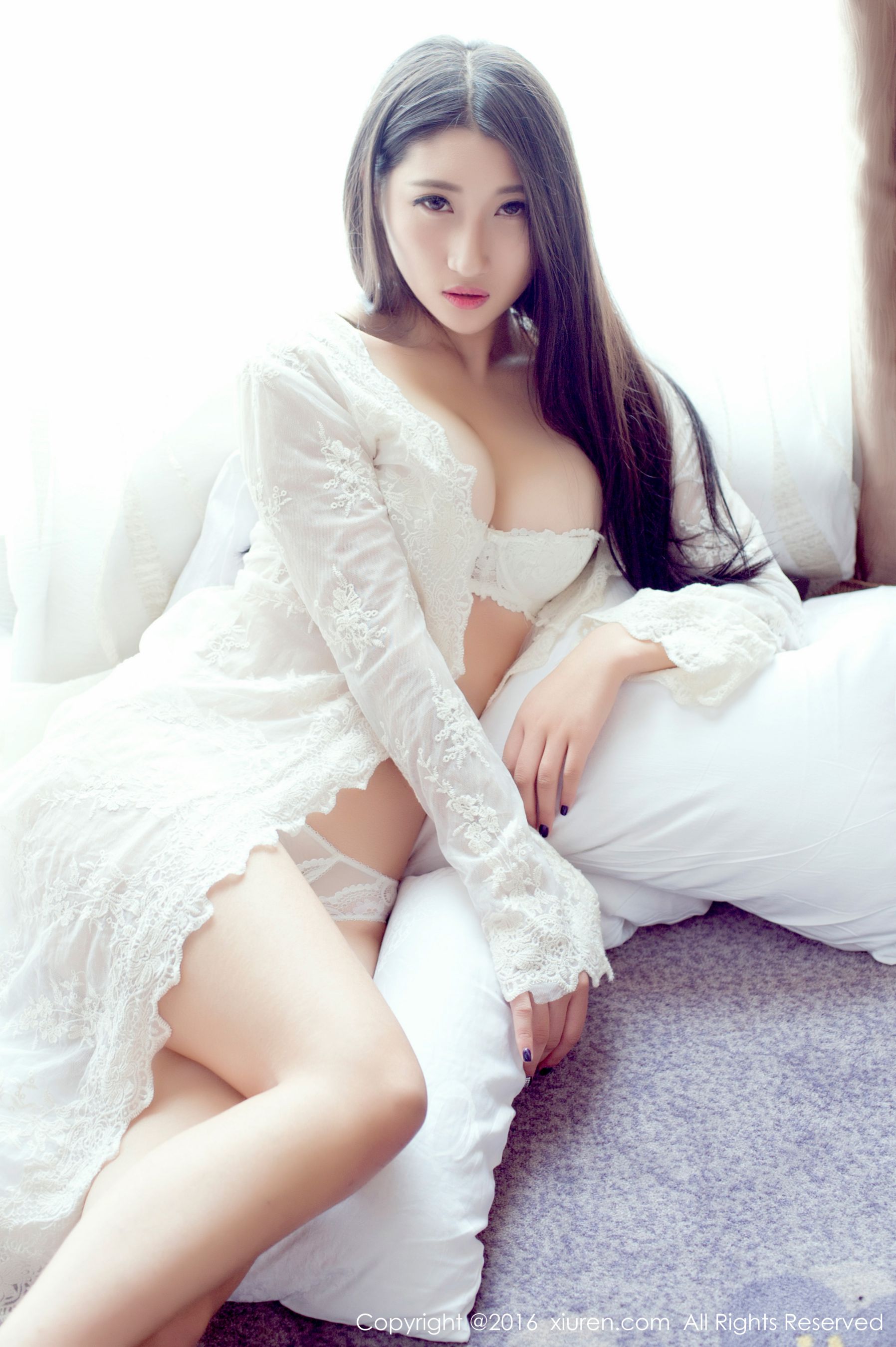 苏韵锦《半透明丝袜湿身、蕾丝睡衣、酒店真空浴袍》 [秀人网XiuRen] No.632