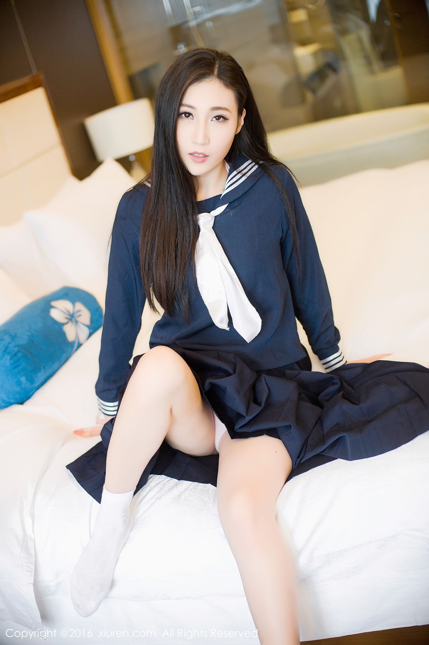 Wendy智秀《日系不良校服、婀娜粉色芭蕾服》 [秀人网XiuRen] No.654