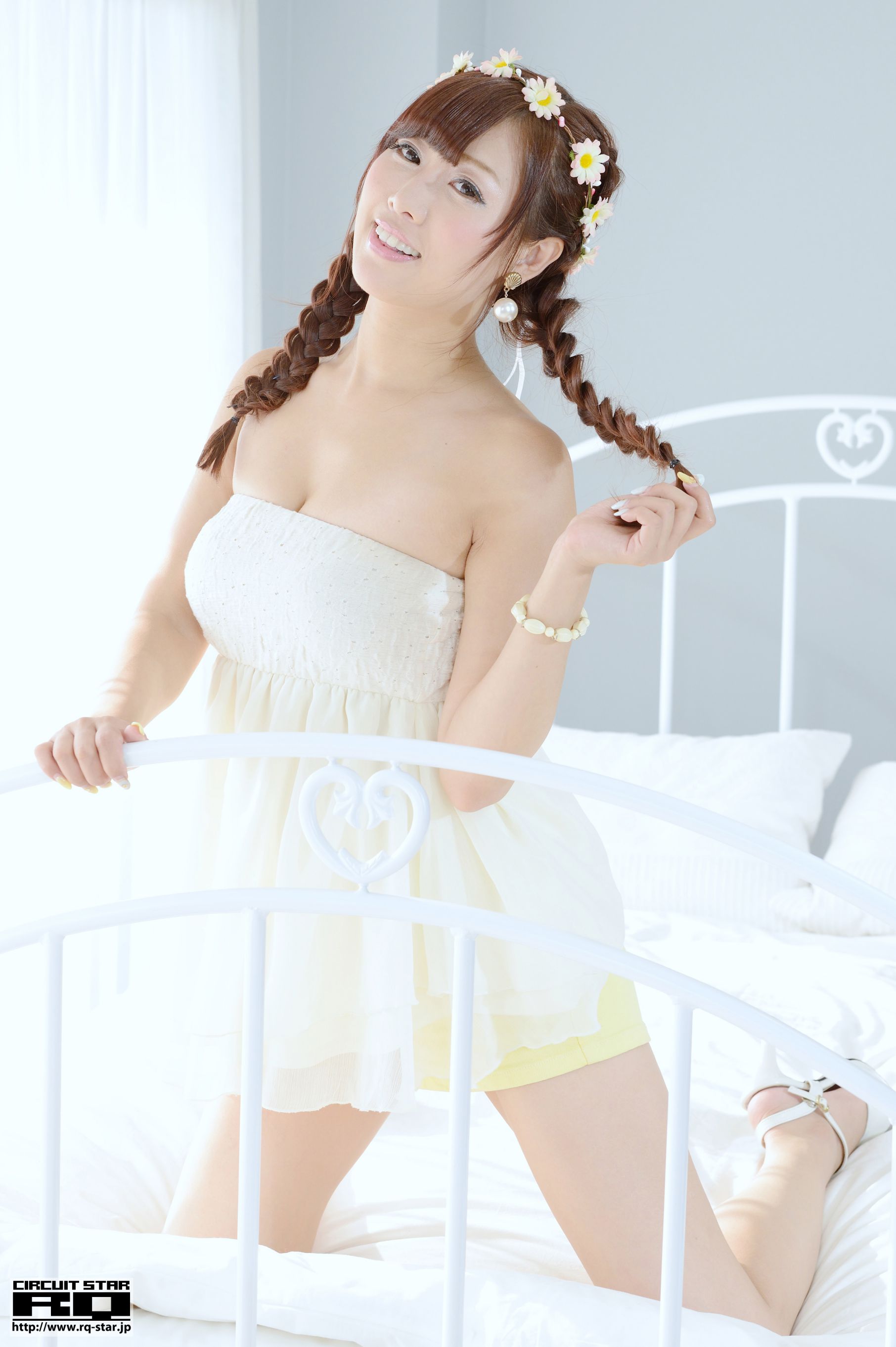 [RQ-STAR] NO.00934 Karen Takeda 武田华恋 Pajamas 甜美超短裙