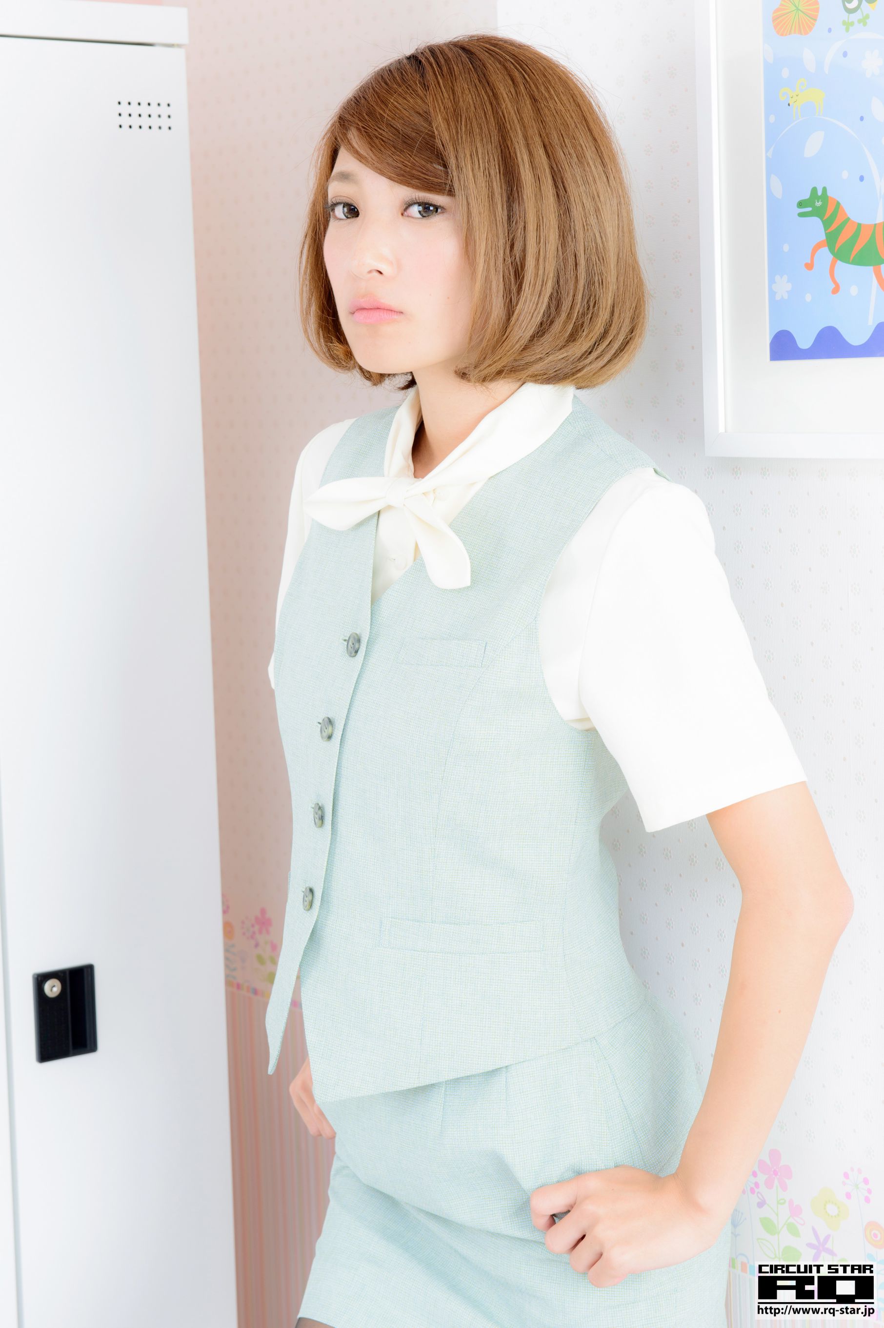 [RQ-STAR] NO.00963 Yoshika Tsujii 辻井美香 Office Lady 黑丝职业装