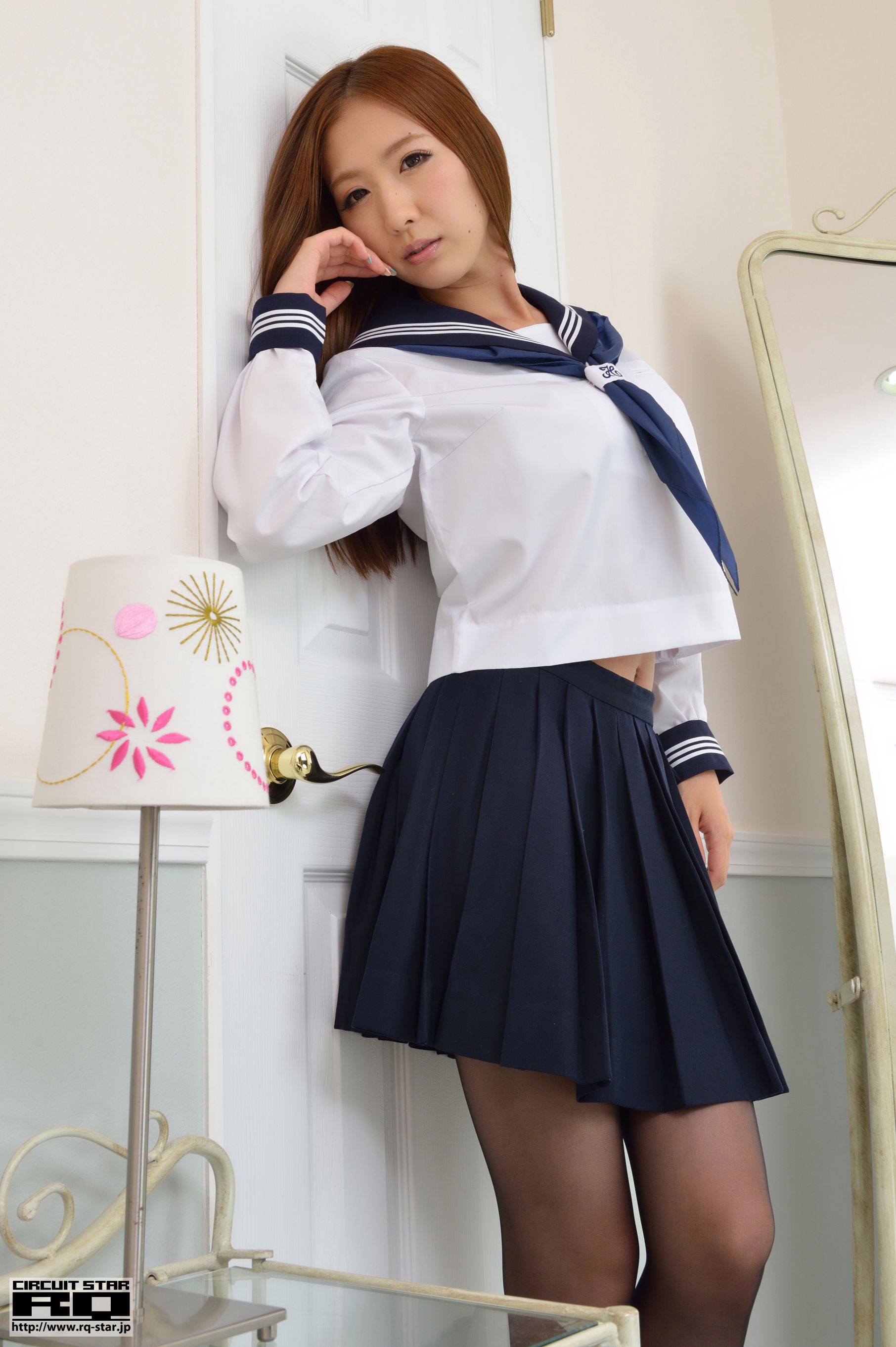 [RQ-STAR] NO.00995 Yui Iwasaki 岩崎由衣 School Girl 黑丝水手校服