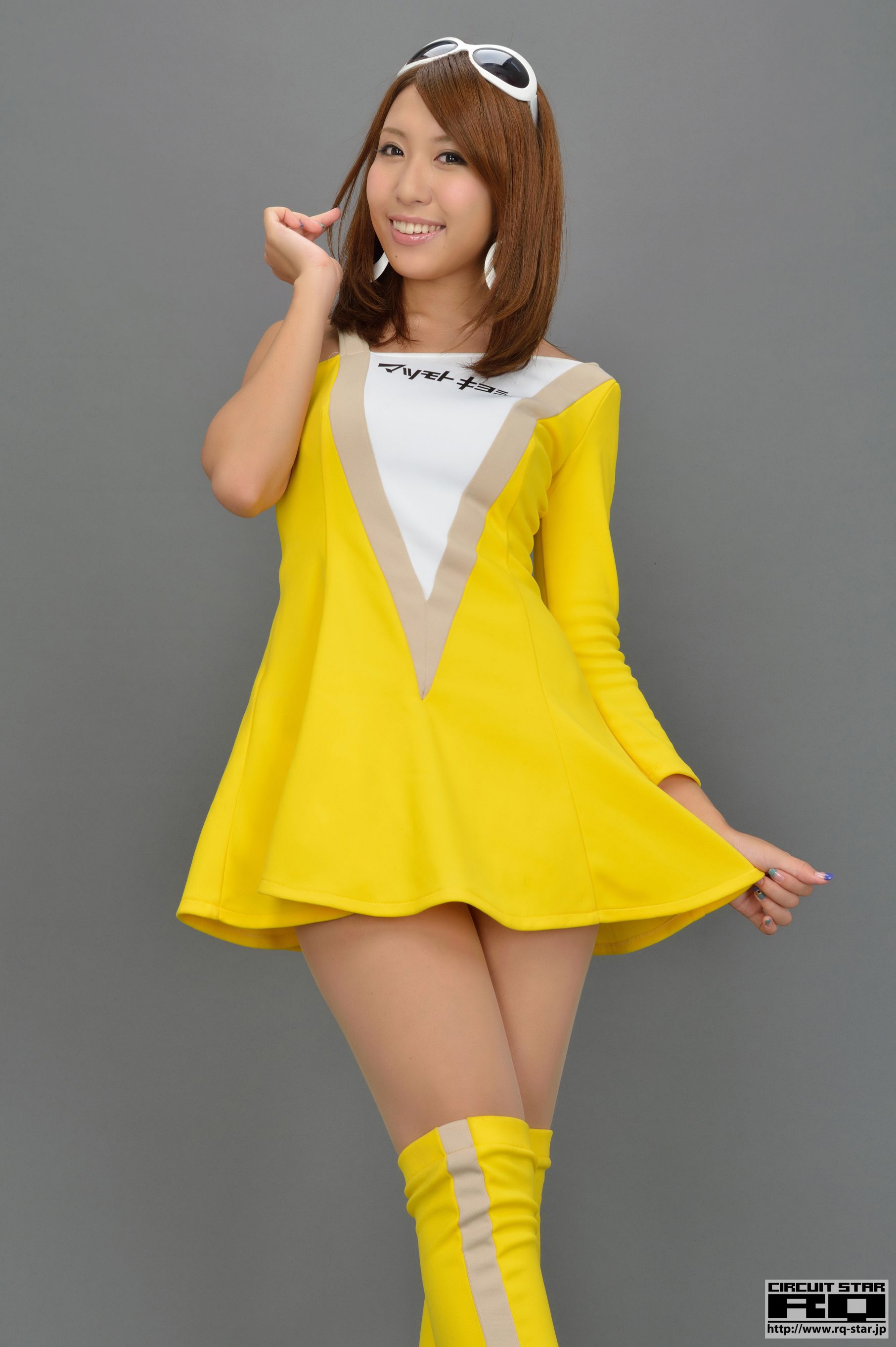 [RQ-STAR] NO.01055 Miki Makibashi 牧橋美輝 Race Queen 赛车女郎