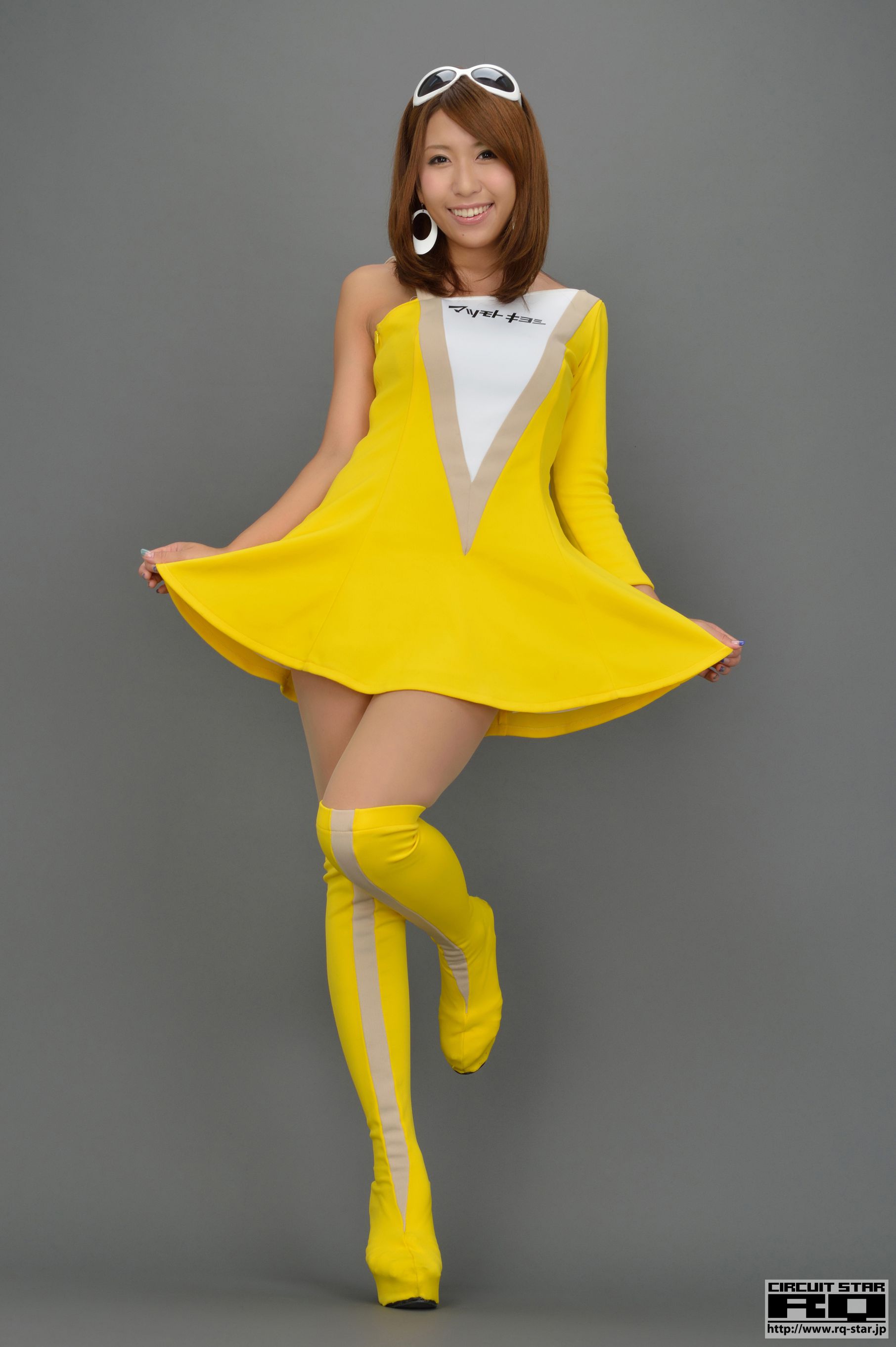 [RQ-STAR] NO.01055 Miki Makibashi 牧橋美輝 Race Queen 赛车女郎