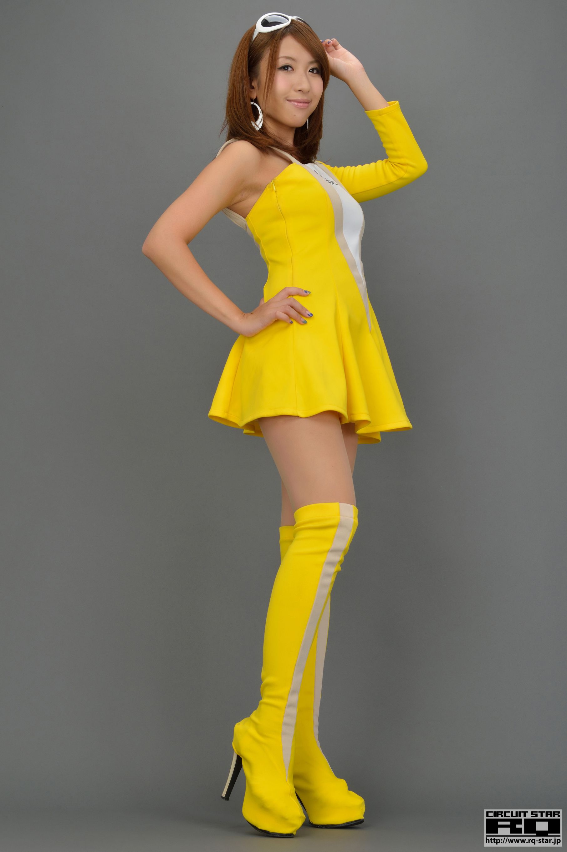 [RQ-STAR] NO.01055 Miki Makibashi 牧橋美輝 Race Queen 赛车女郎