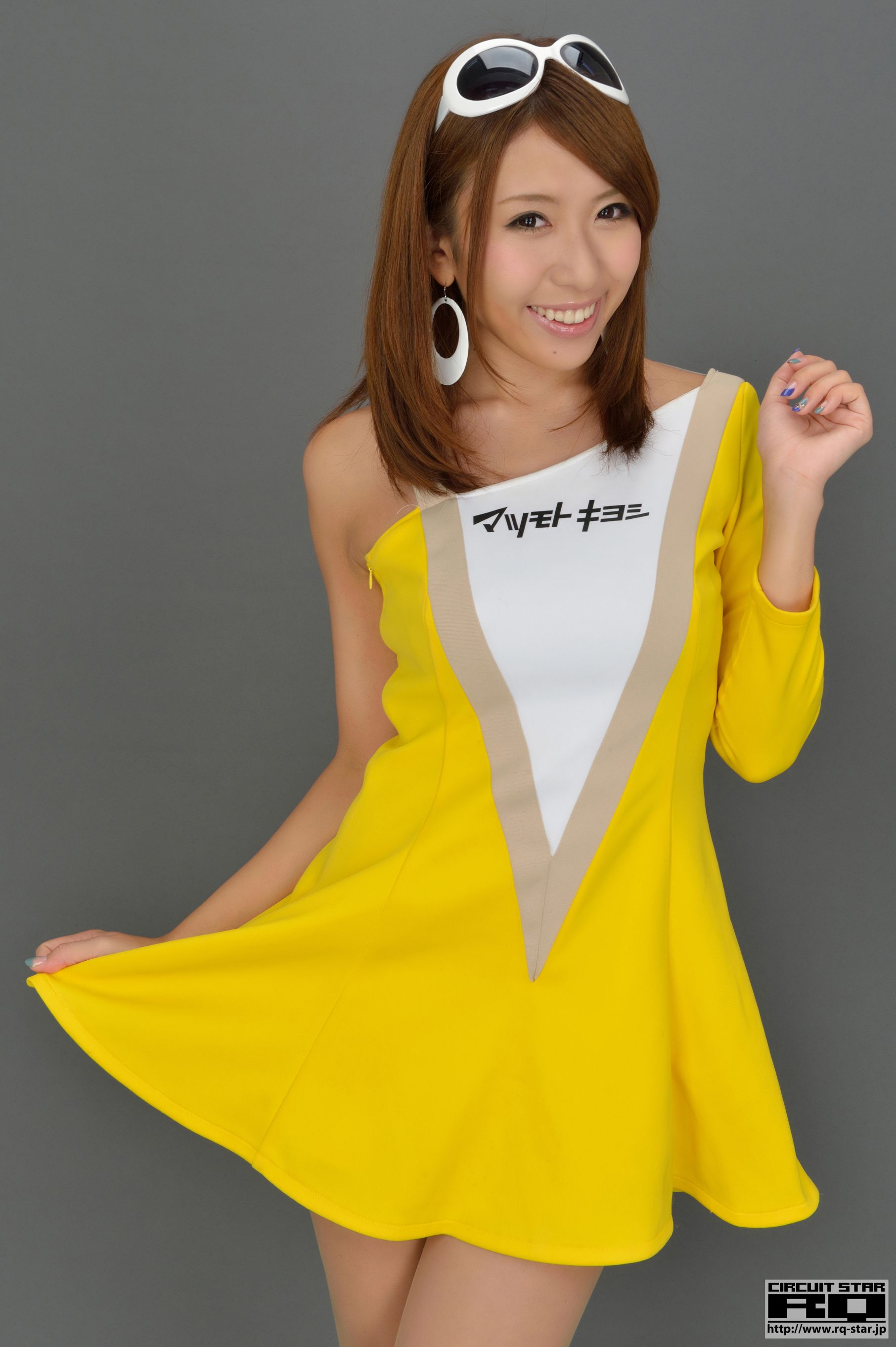 [RQ-STAR] NO.01055 Miki Makibashi 牧橋美輝 Race Queen 赛车女郎