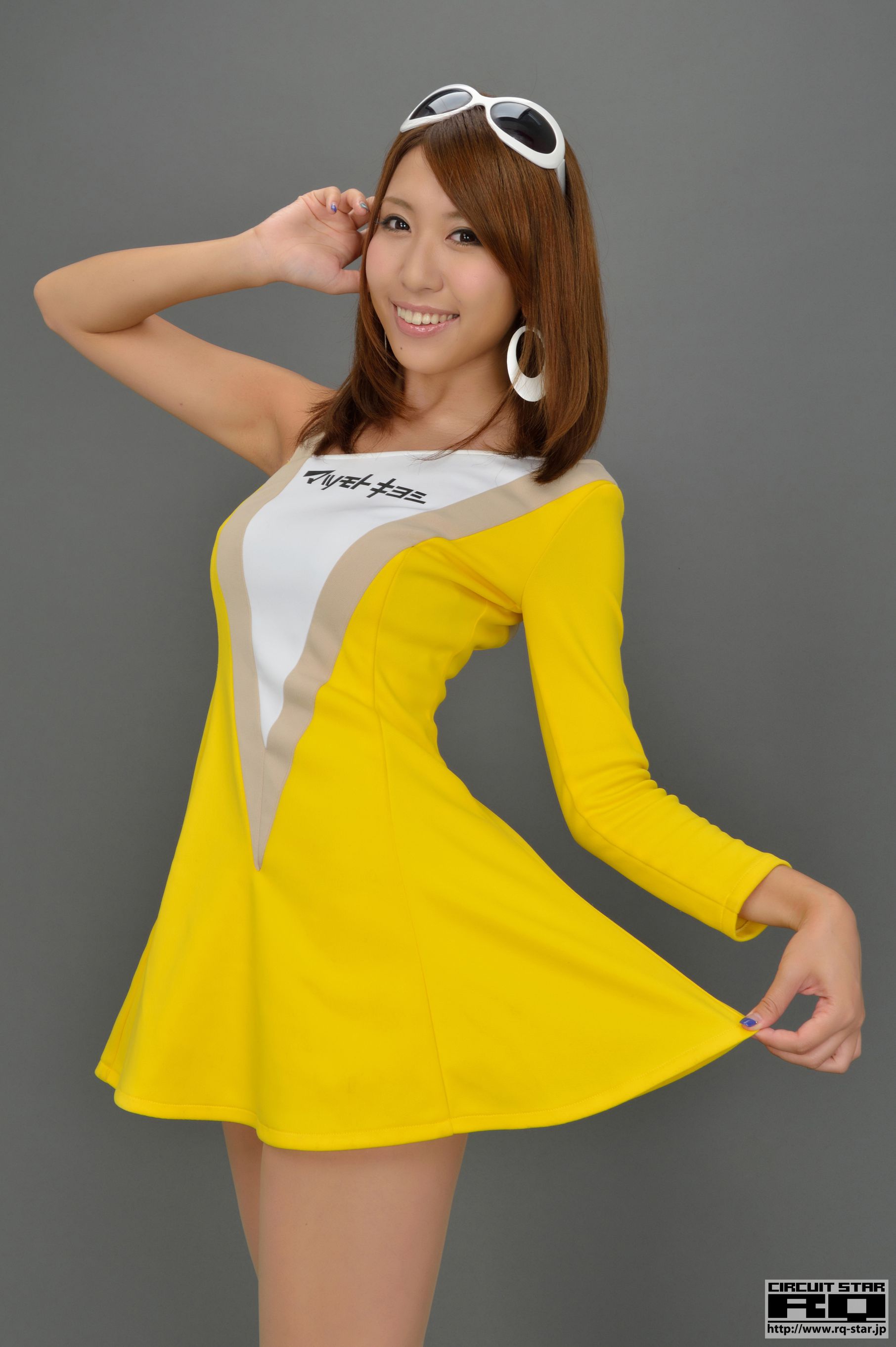 [RQ-STAR] NO.01055 Miki Makibashi 牧橋美輝 Race Queen 赛车女郎