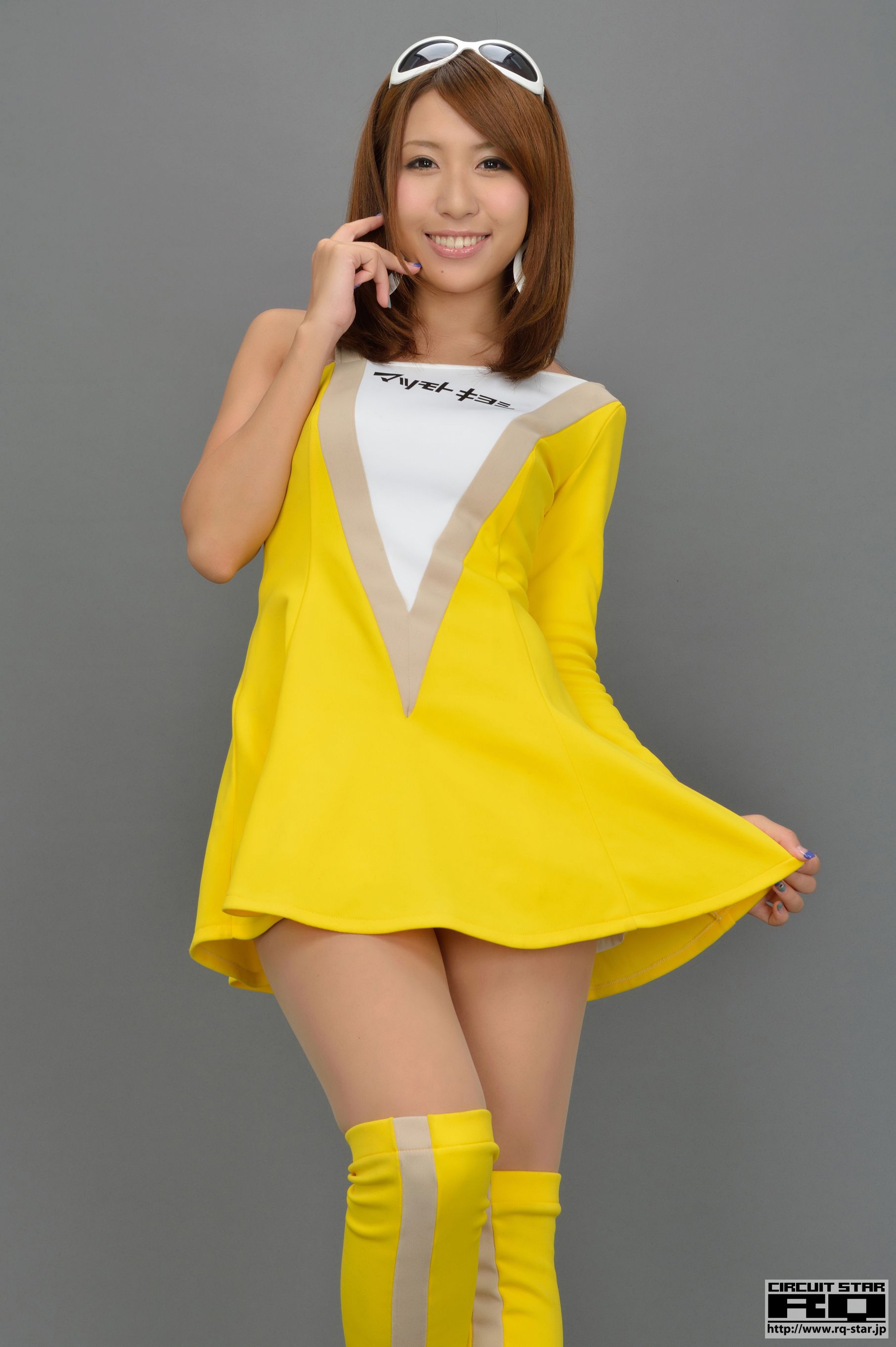 [RQ-STAR] NO.01055 Miki Makibashi 牧橋美輝 Race Queen 赛车女郎