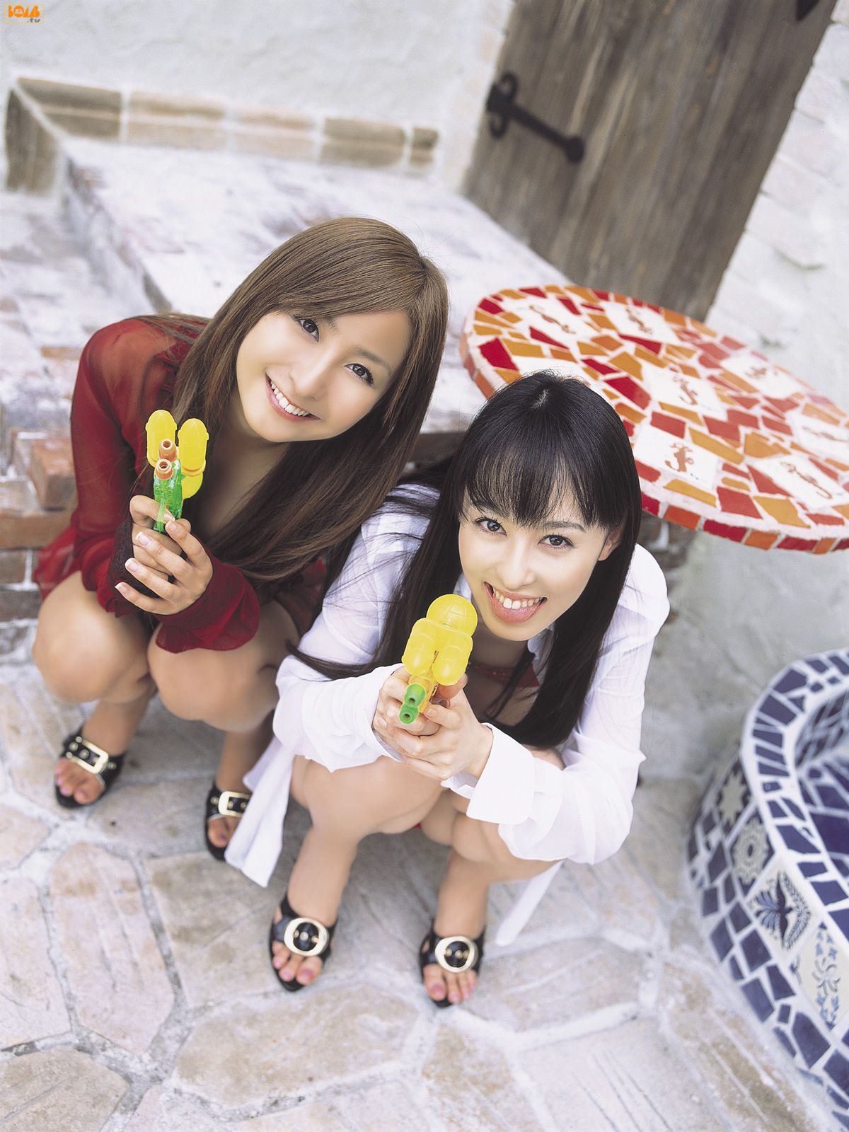 [Bomb.TV] 2007年10月刊 秋山莉奈 & 木口亜矢