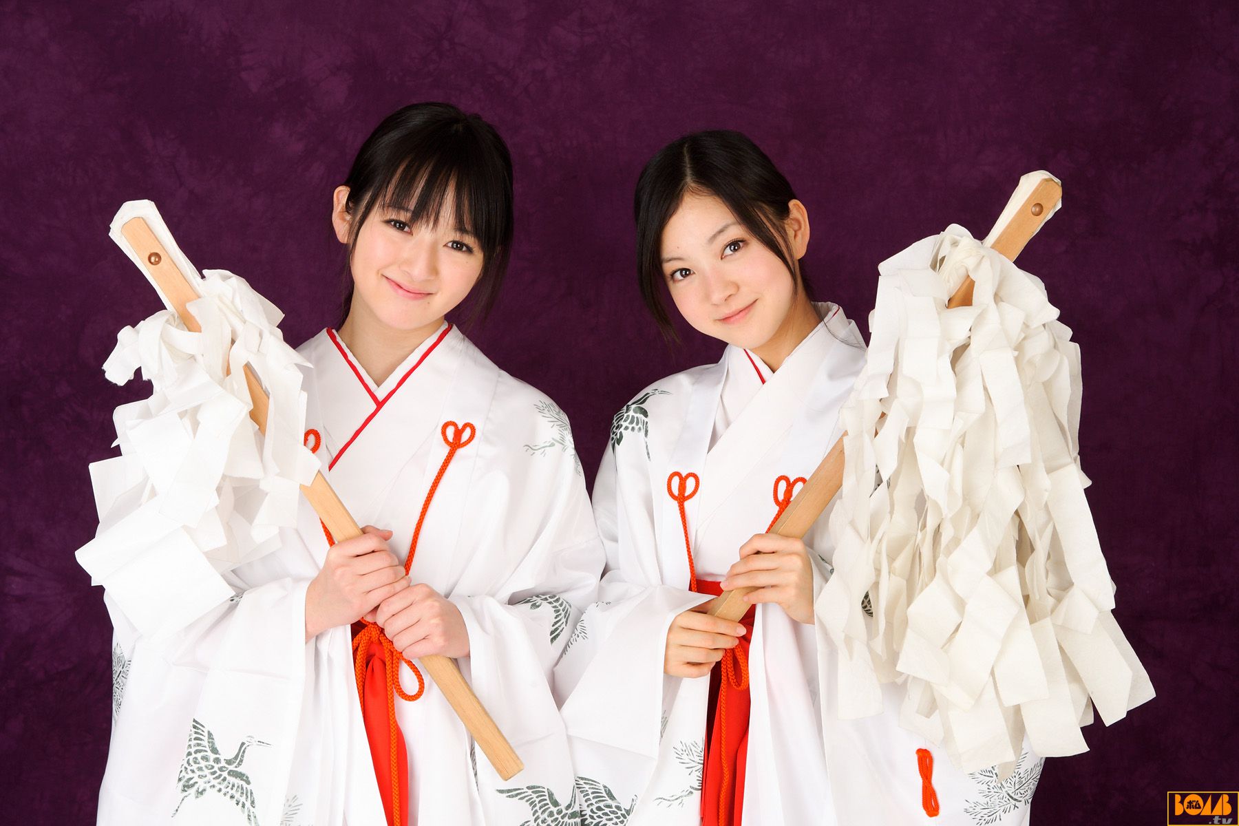[Bomb.TV] 2008年01月刊 高山紗希 & 麻亜里