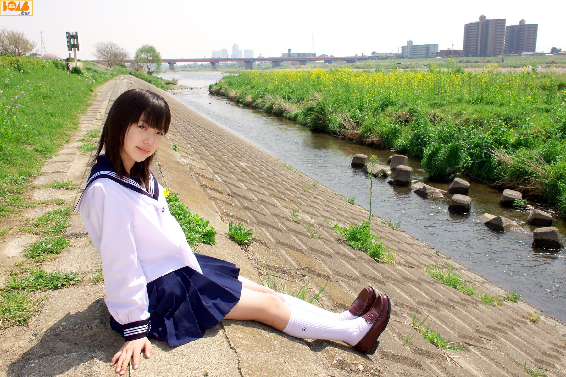 [Bomb.TV] 2008年09月刊 新実菜々子 Nanako Niimi