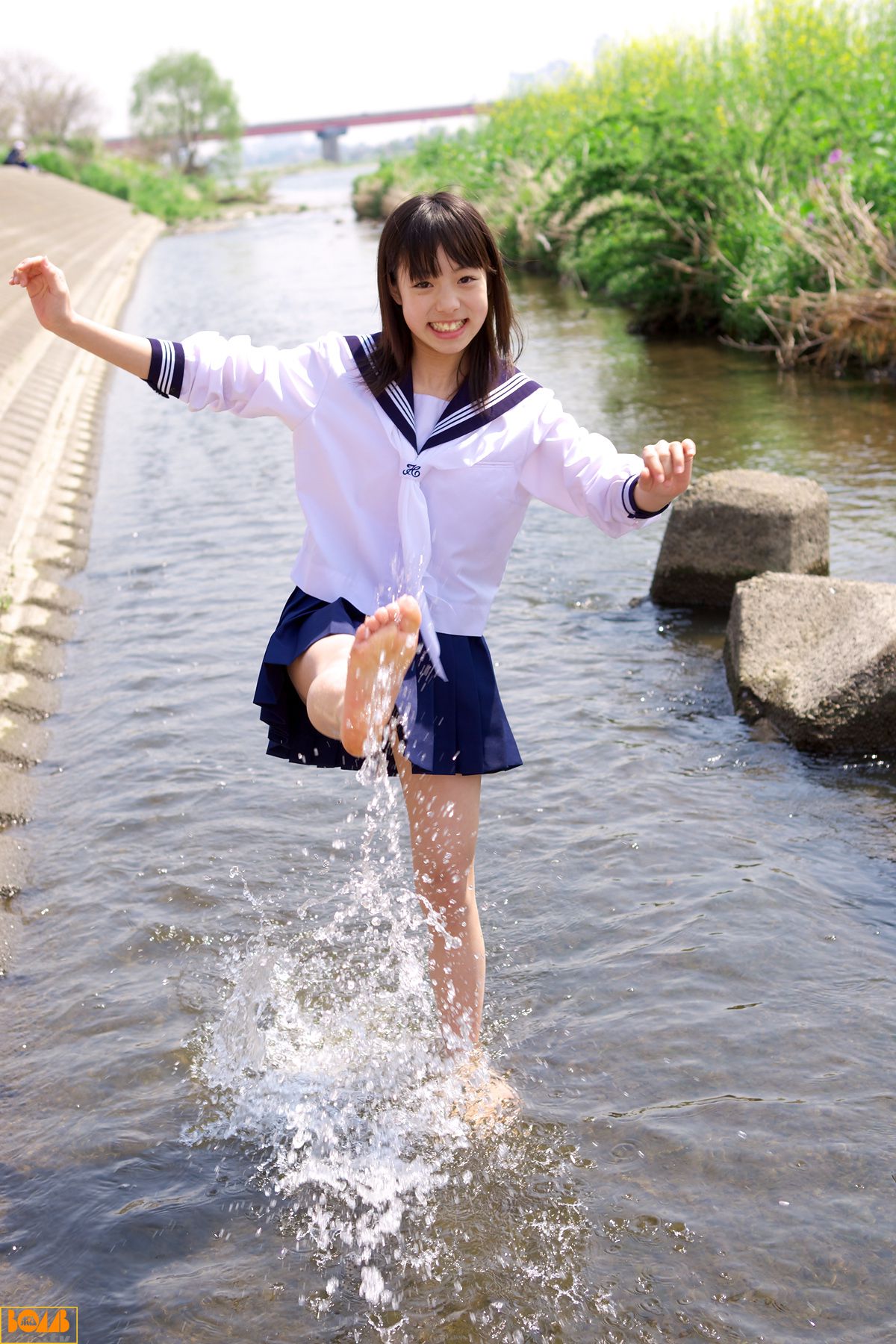 [Bomb.TV] 2008年09月刊 新実菜々子 Nanako Niimi