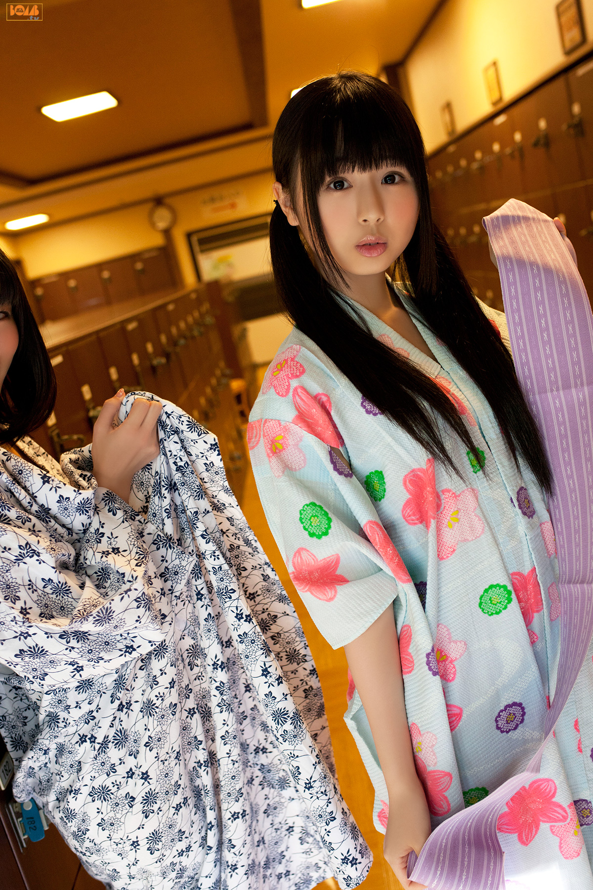 栗田恵美×今野杏南《温泉游》  [Bomb.TV] 2012年12月号