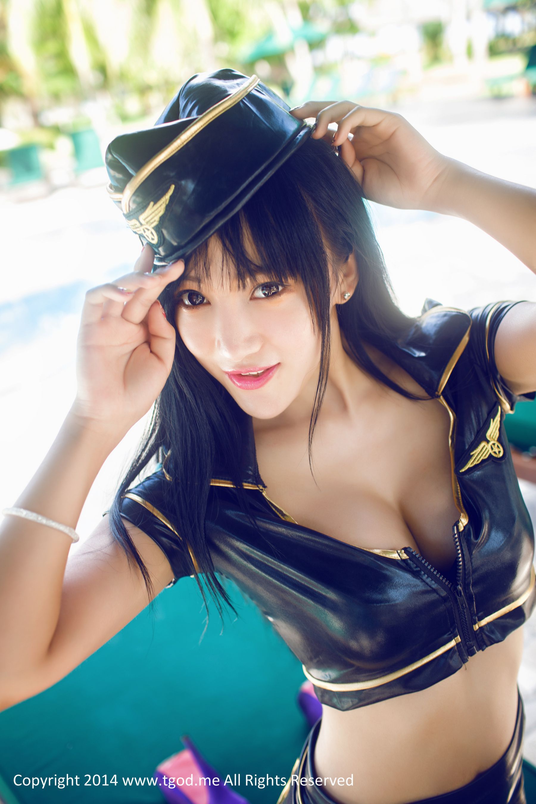 杨上萱《英伦空军制服》 [TGOD推女神] 写真集