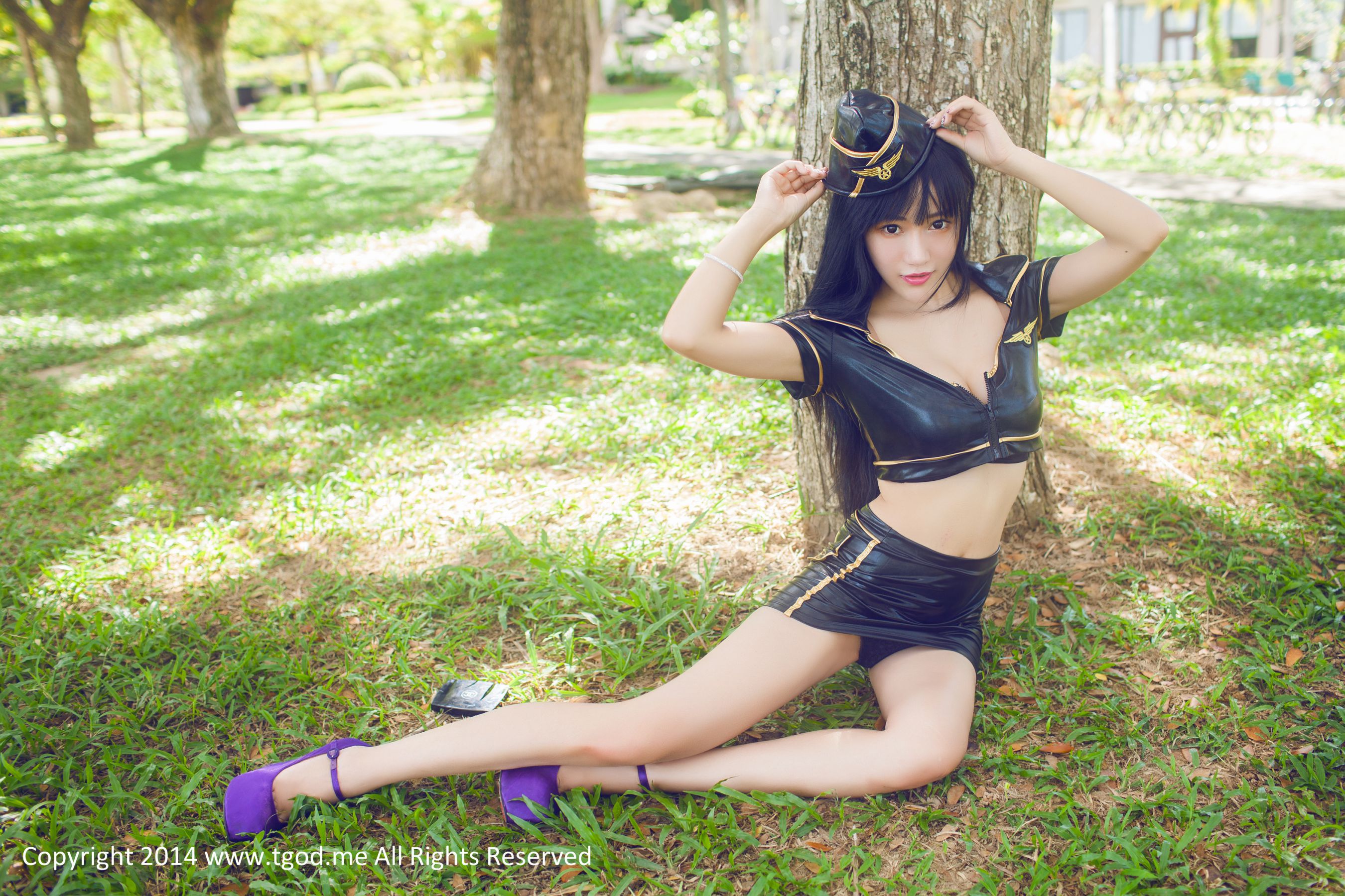 杨上萱《英伦空军制服》 [TGOD推女神] 写真集
