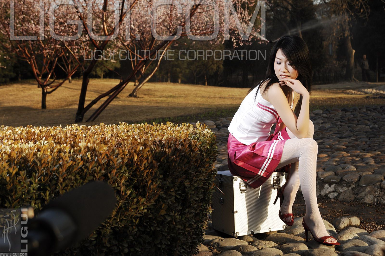 [丽柜LiGui] Model 海伦《春天來了》丝足写真图片