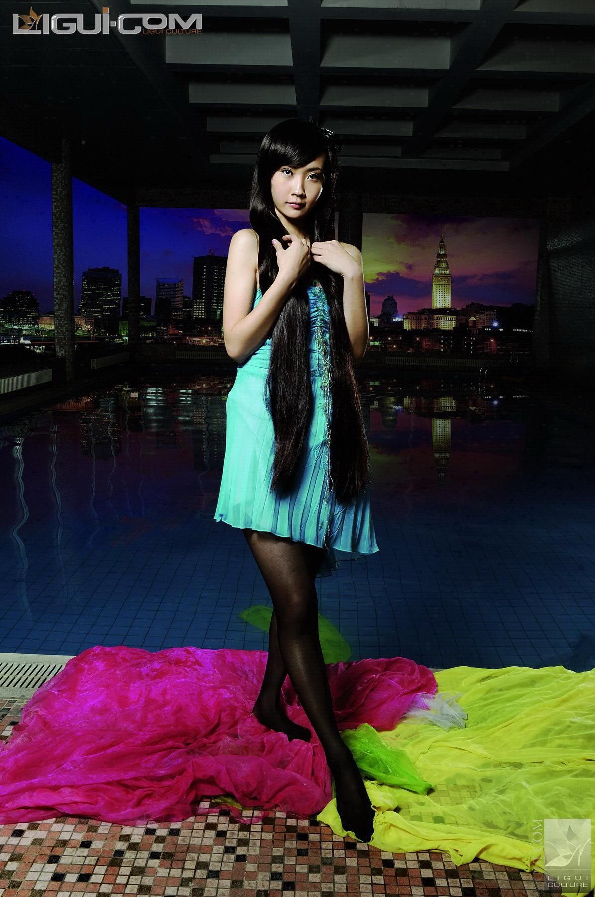 Model 马鑫茹《人鱼的梦想》 [丽柜LiGui] 丝足写真图片