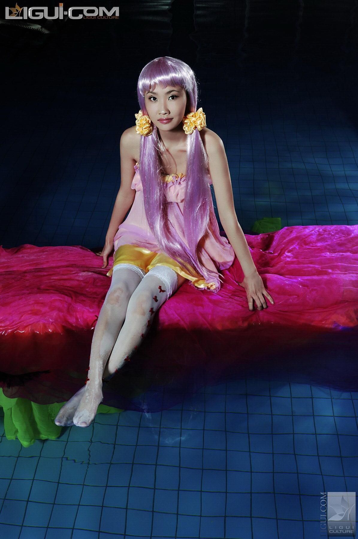 Model 马鑫茹《人鱼的梦想》 [丽柜LiGui] 丝足写真图片