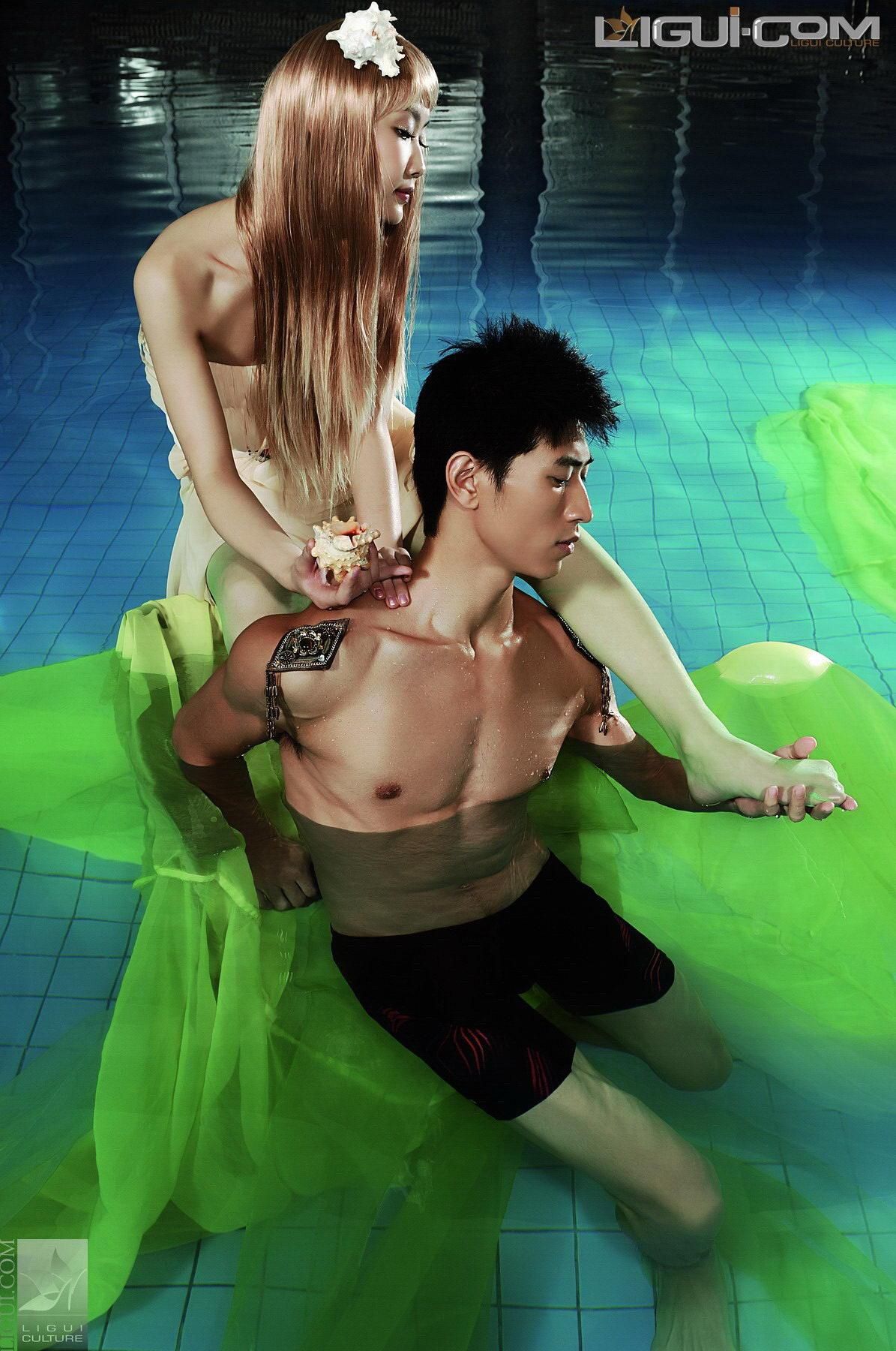 Model 马鑫茹《人鱼的梦想》 [丽柜LiGui] 丝足写真图片