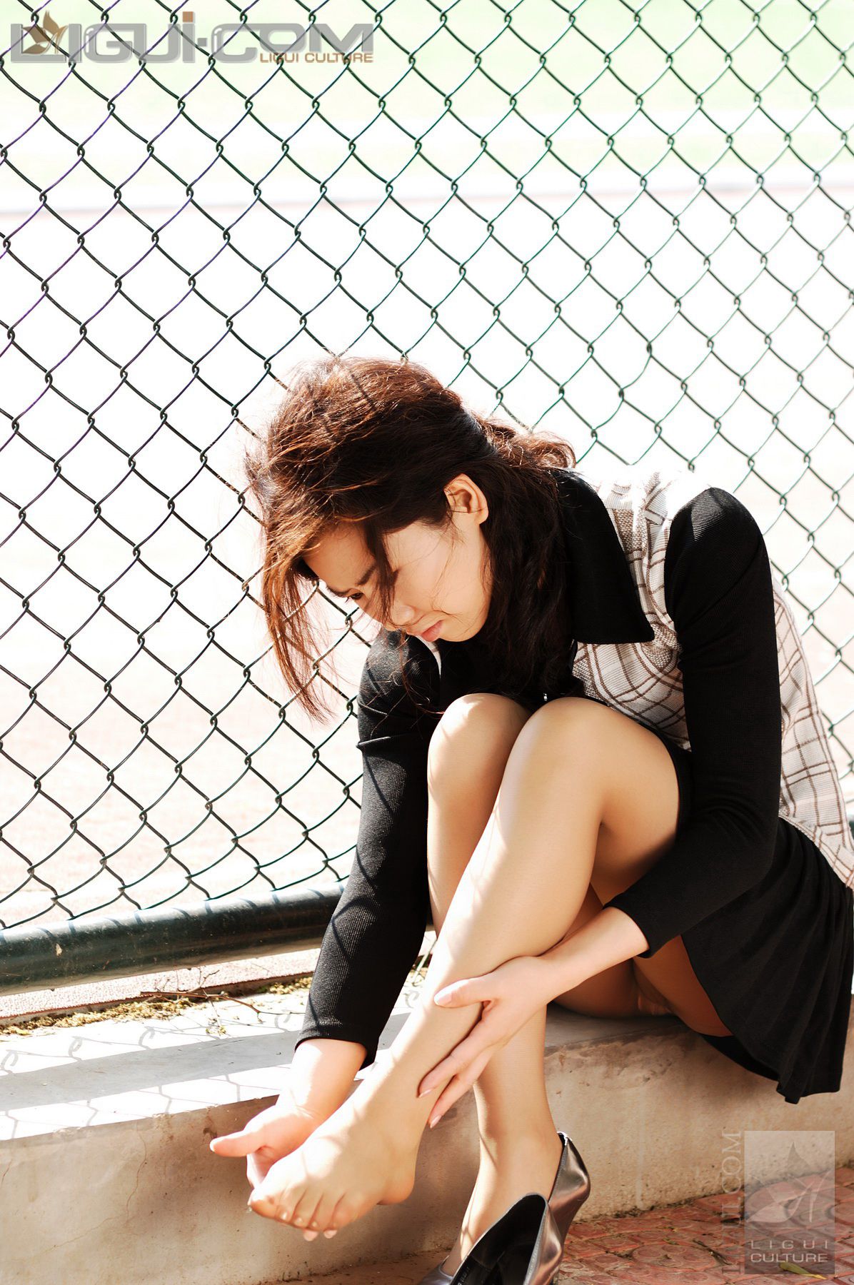 Model 由美《街拍秋日\