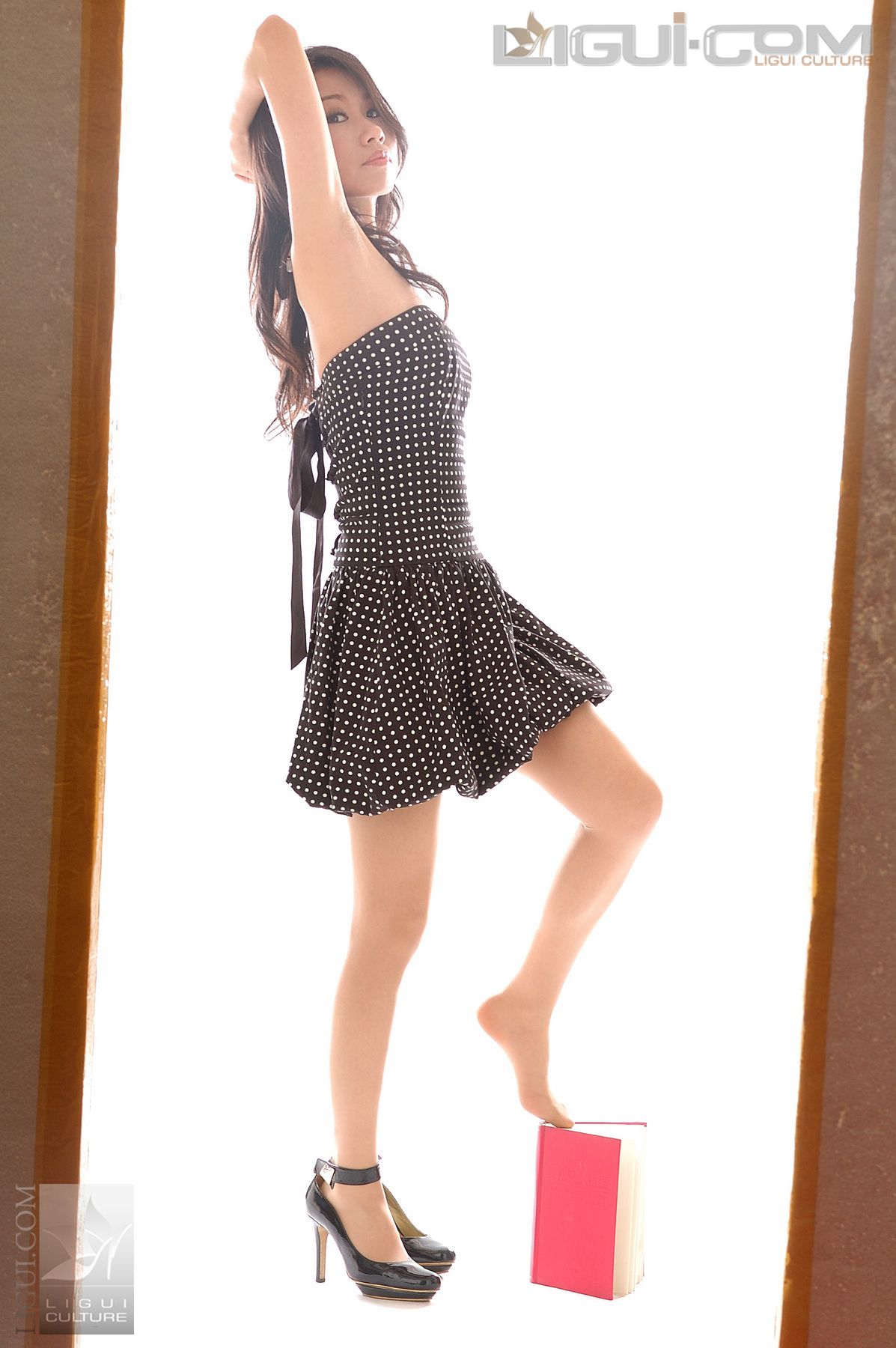 Model 海伦《风情交际花丝足秀》 [丽柜LiGui] 丝足写真图片