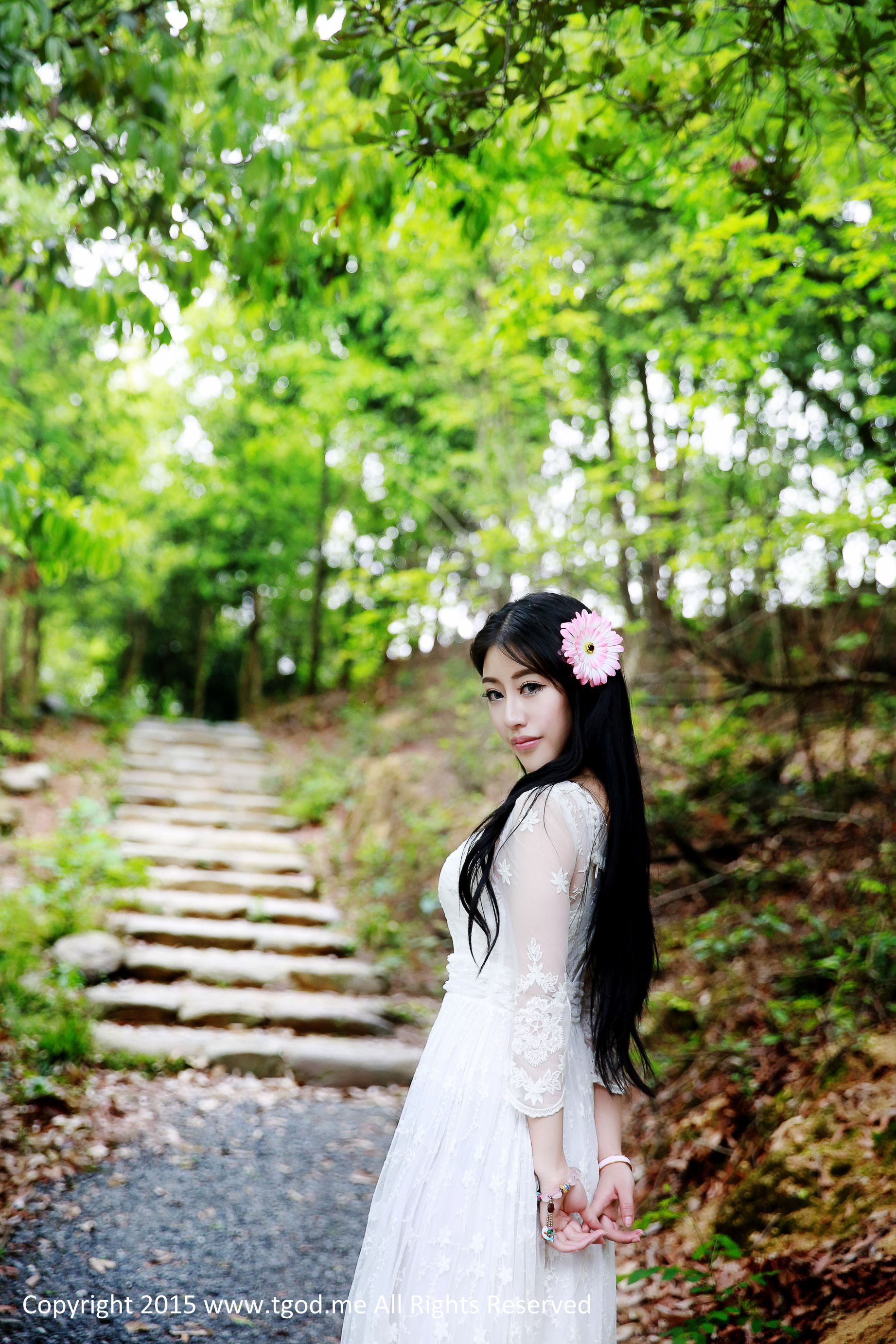 青春女神鲁思羽、夏静 《女神驾到》九江花源谷 [TGOD推女神] 写真集