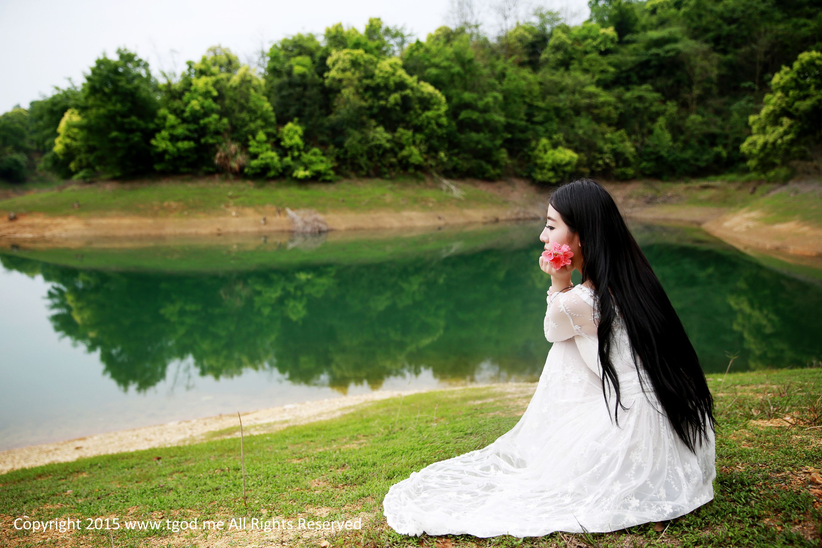 青春女神鲁思羽、夏静 《女神驾到》九江花源谷 [TGOD推女神] 写真集